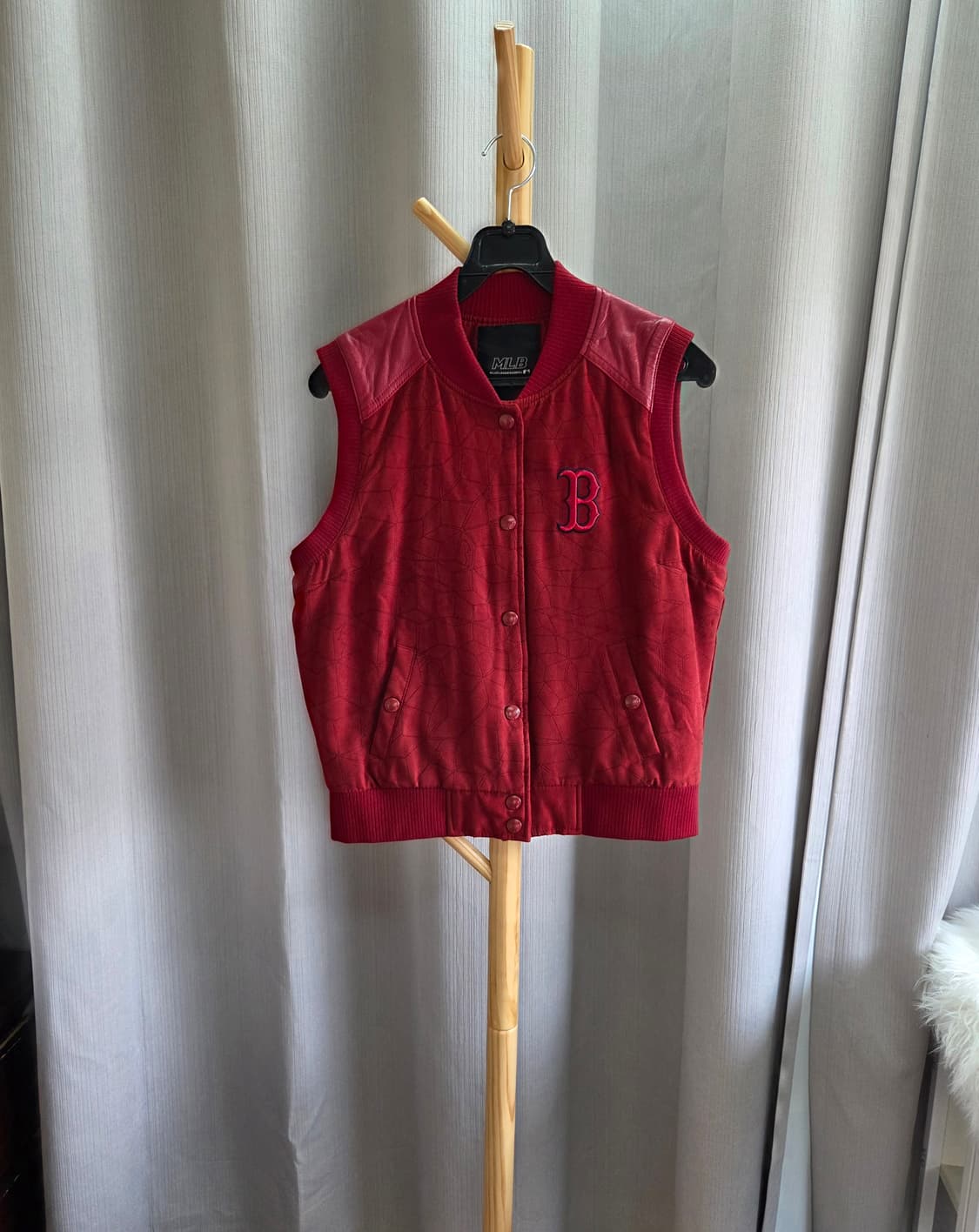 MLB 보스턴 레드삭스 조끼 85사이즈#최상급 상품이미지1
