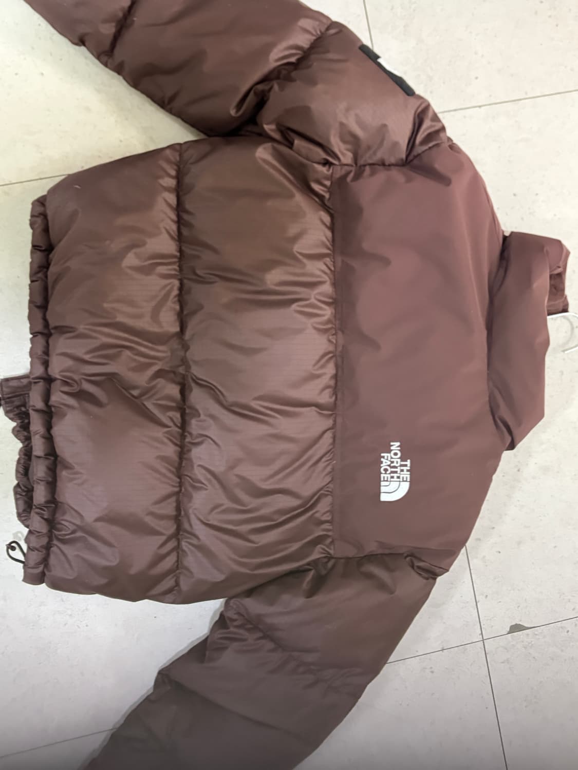 (S) 노스페이스 화이트라벨 노벨티 눕시 다운 코코아 브라운 상품이미지3