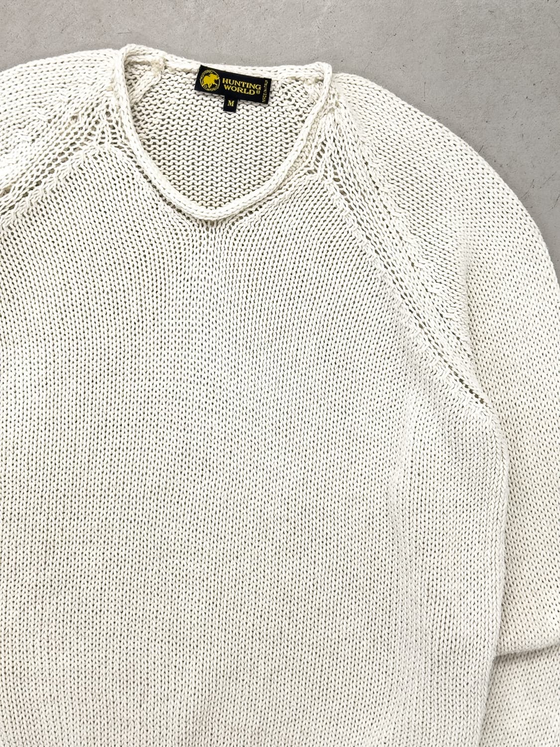 헌팅월드 코튼 니트 상품이미지2
