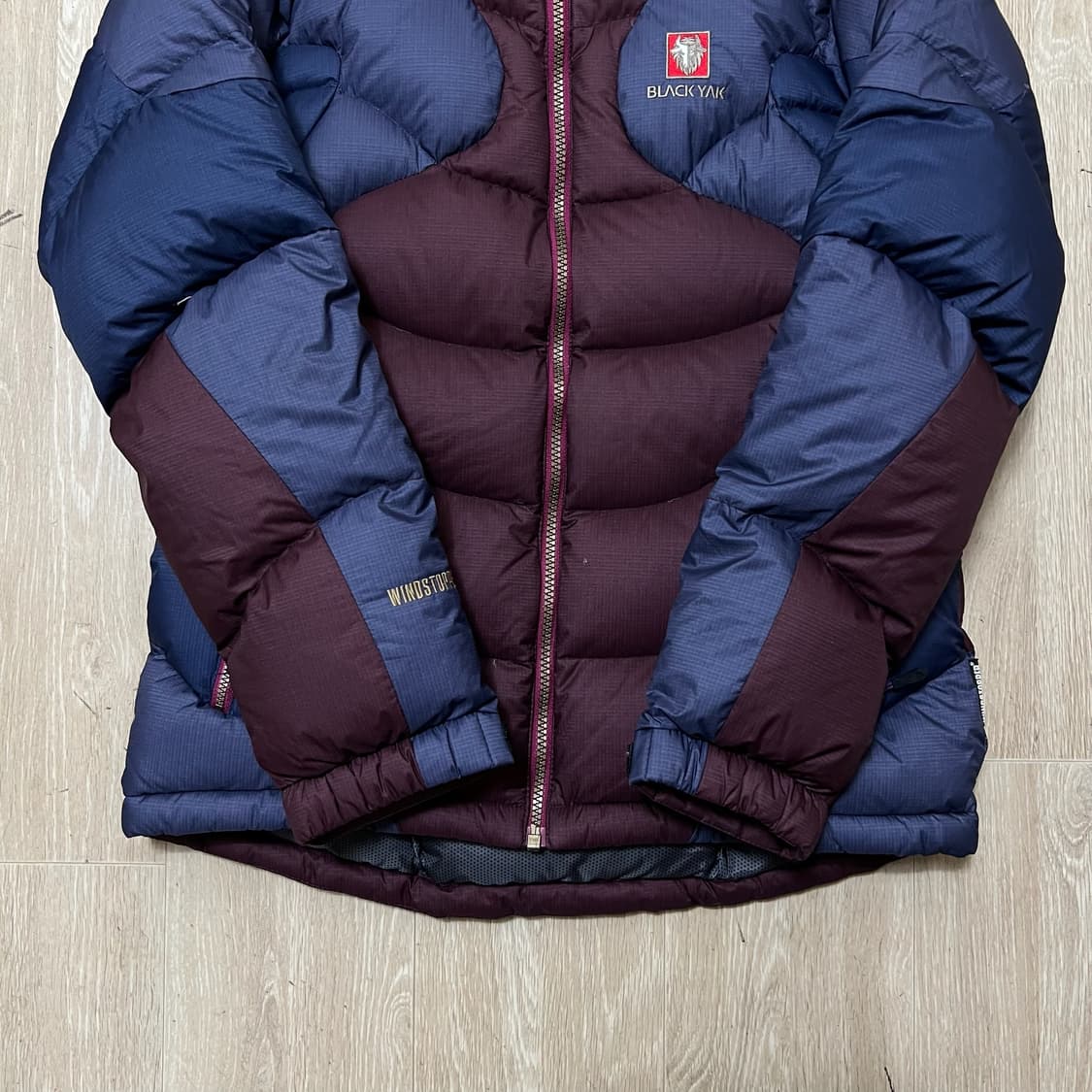 블랙야크 익스트림피크 윈드스토퍼 구스다운 대장급 패딩 M/95  상품이미지5