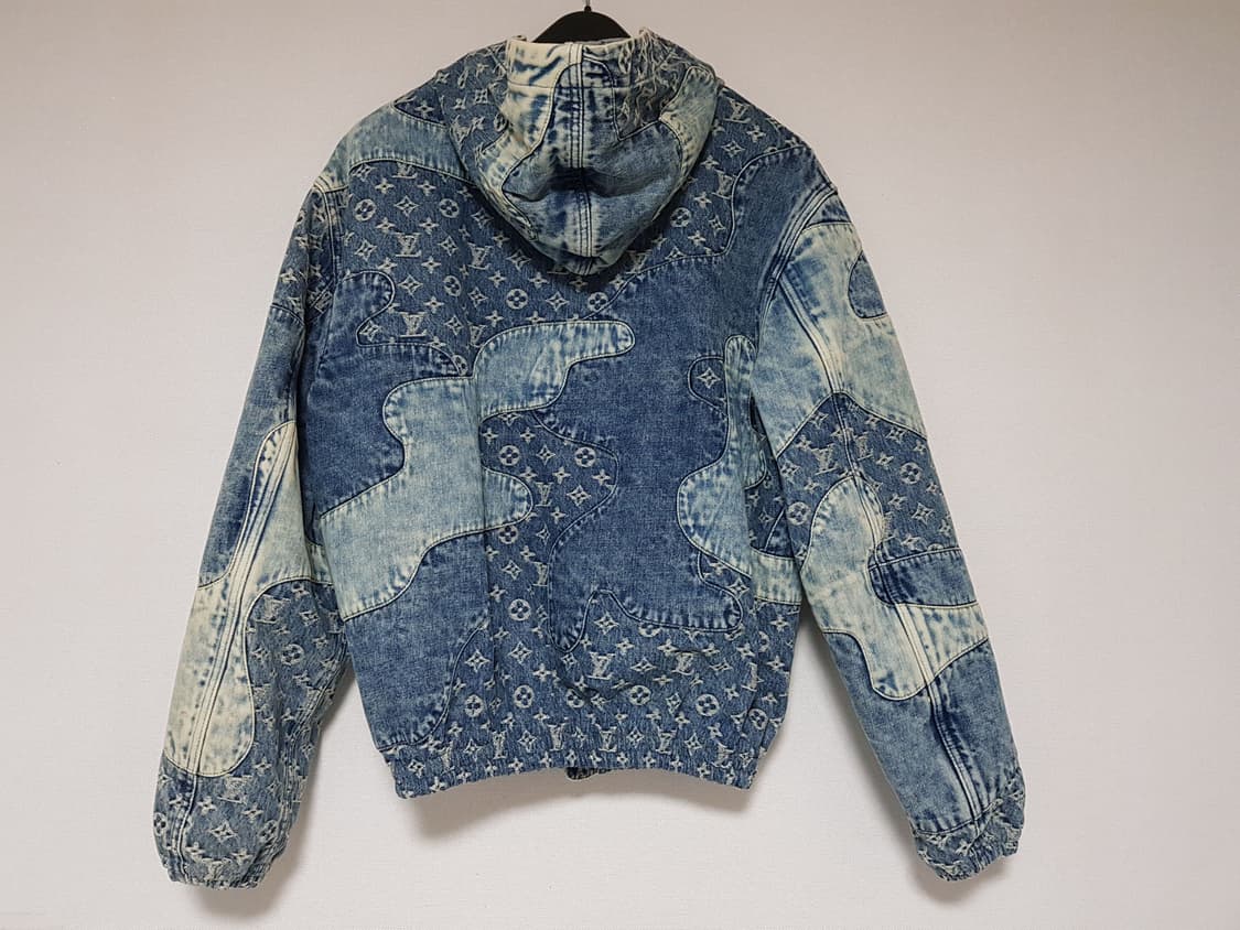 루이비통 니고 모노그램 데님 후드 자켓 상품이미지2
