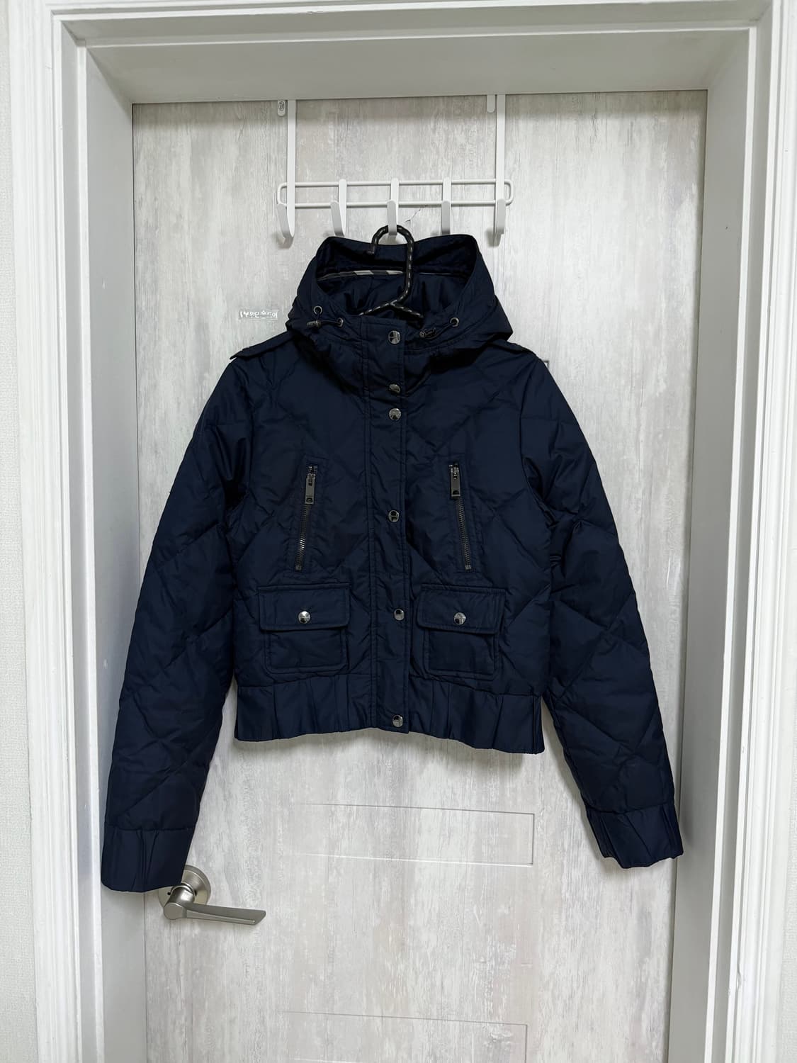 여성 XS / 버버리 퀄팅 크롭 자켓 상품이미지1