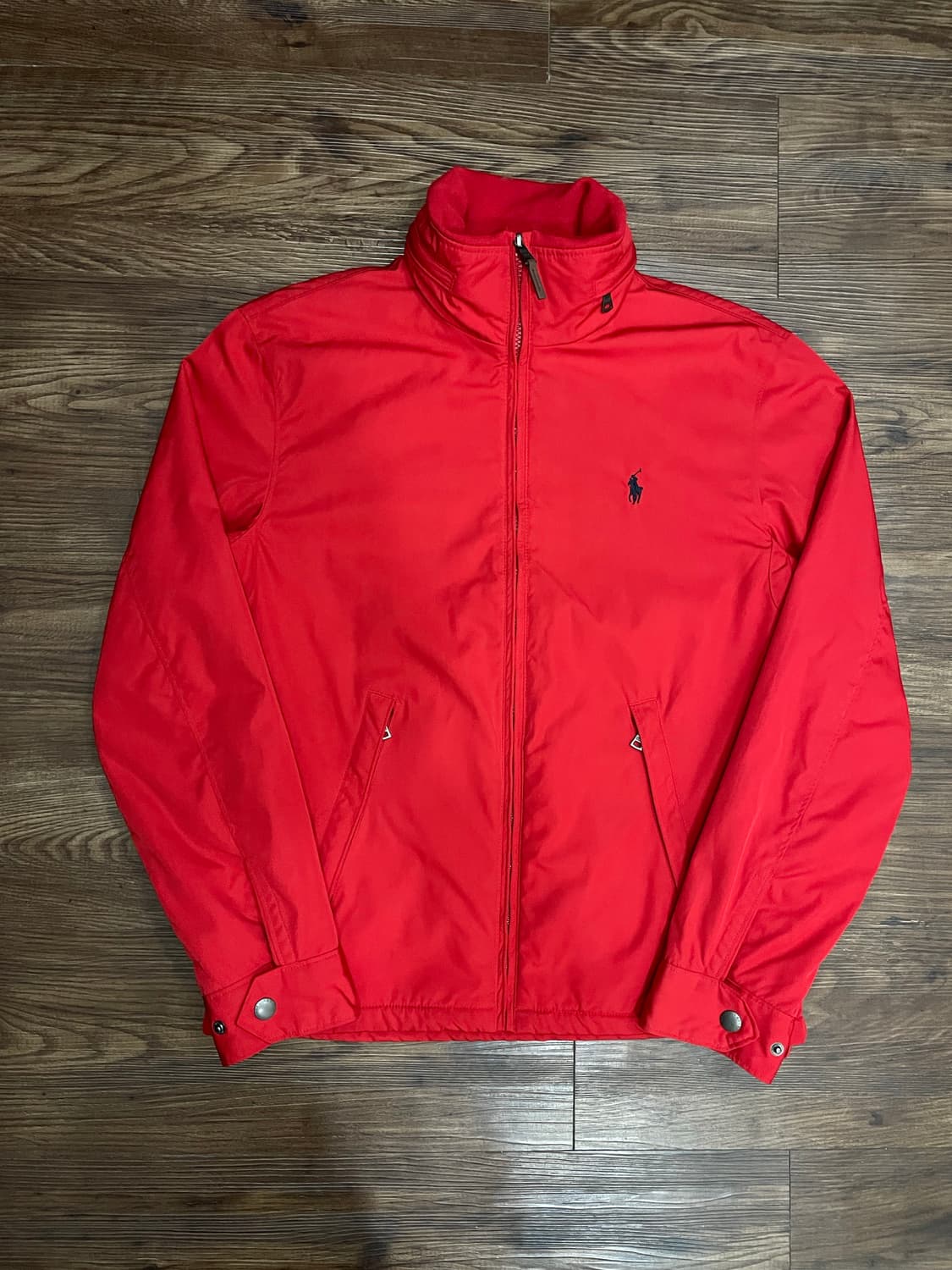 폴로 랄프로렌 기모 폴리쉘 페리 자켓 레드 상품이미지1