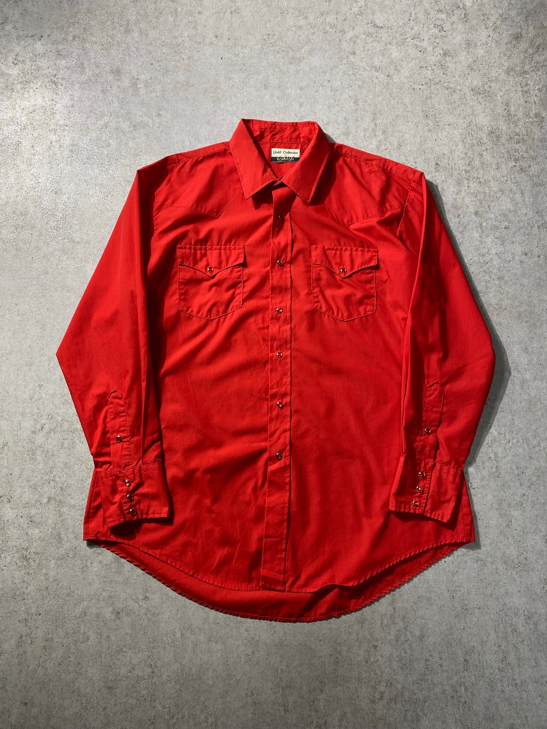 [XL] 90s Karman 카르망 컬렉션 웨스턴 셔츠 상품이미지3