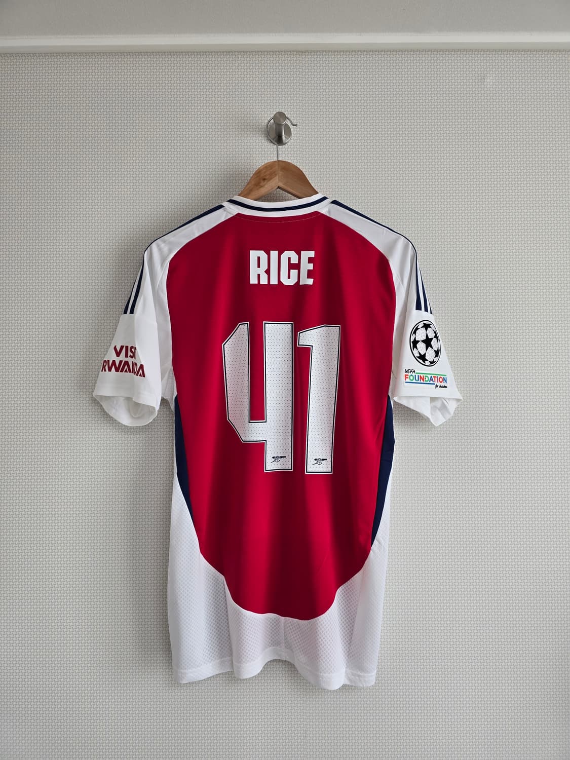 24-25 아스날 홈 유니폼 데클란 라이스 상품이미지1