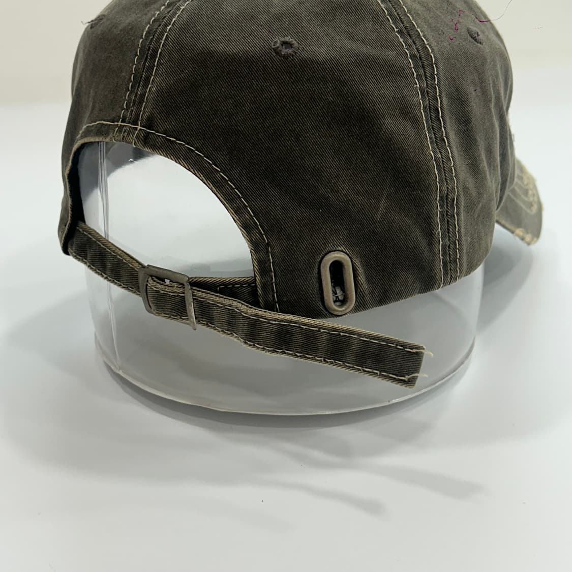 Vondutch 본더치 패치로고 그레이워싱 볼캡 상품이미지6