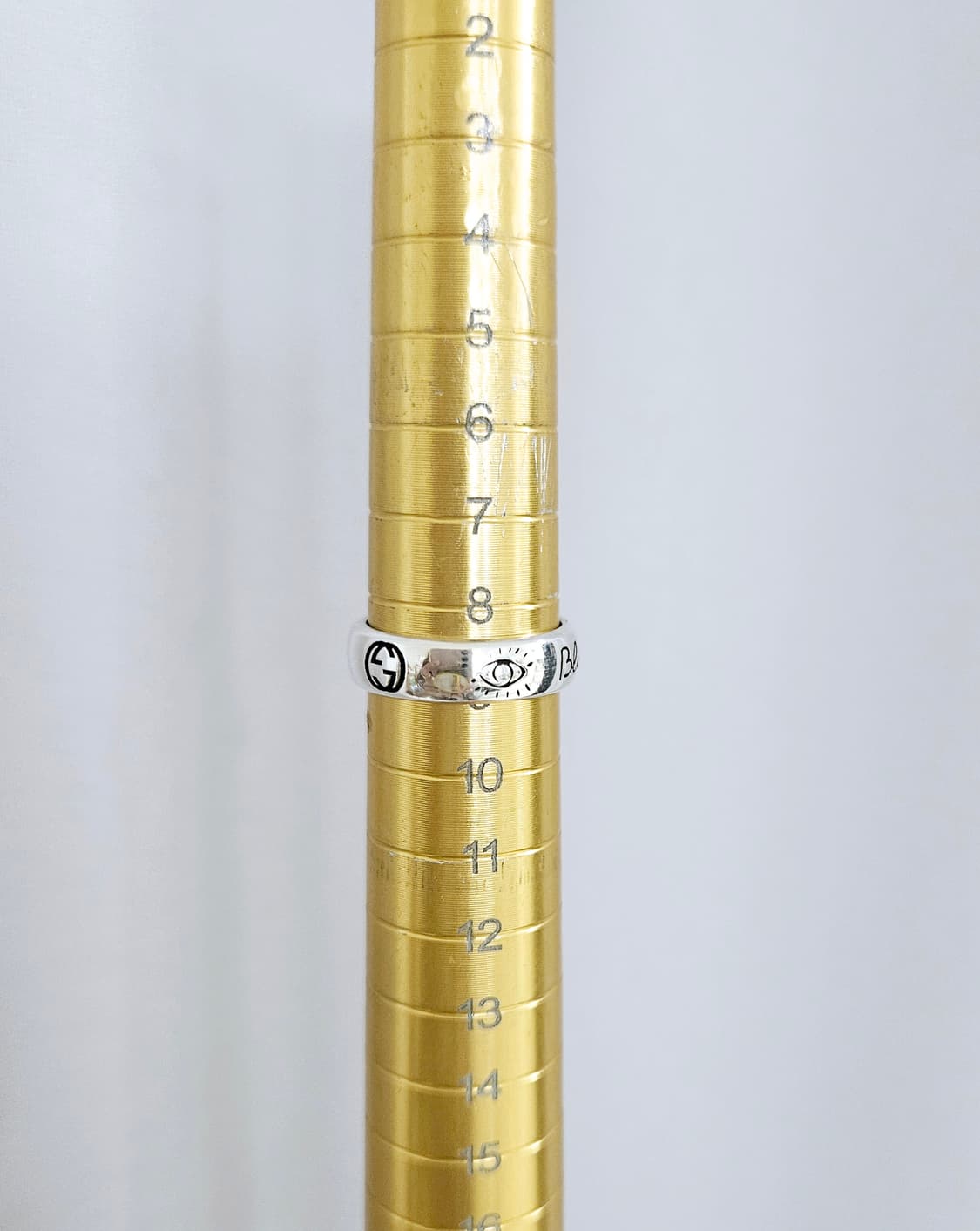 구찌 블라인드 포 러브 실버반지 9호 [정품/영수증포함] 상품이미지6