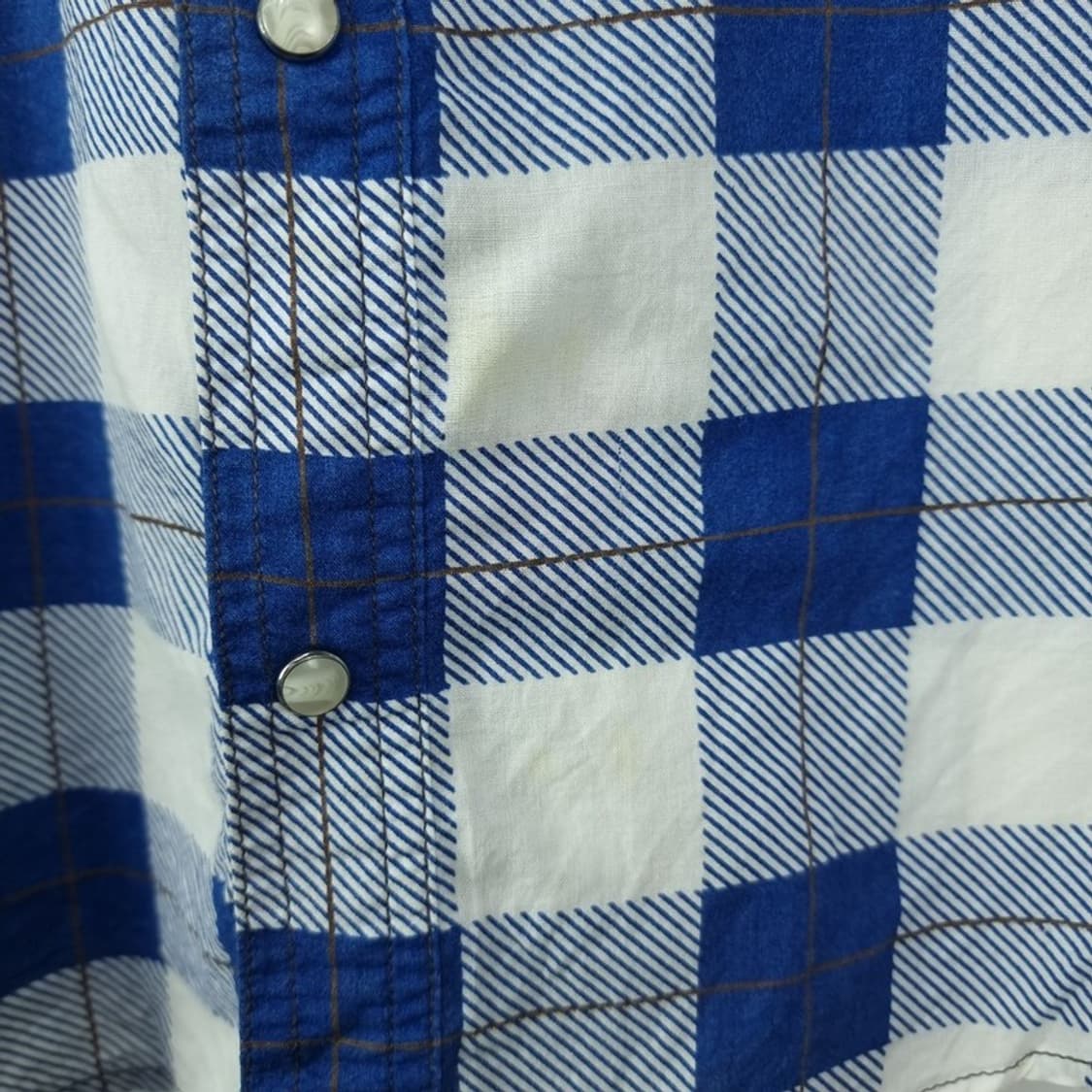 [쉐인] 빈티지 체크 슬림핏 웨스턴 셔츠 M19423 상품이미지9