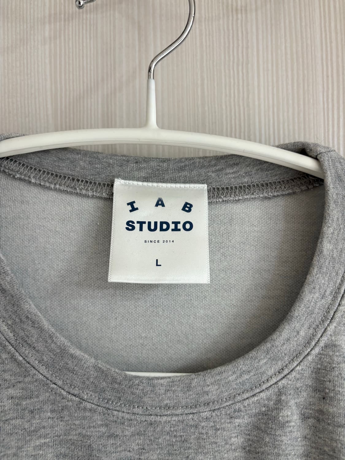 아이앱 롱슬리브 그레이 L 상품이미지3