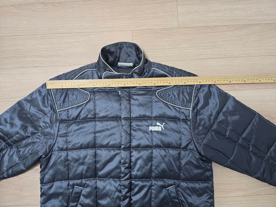 푸마 PUMA 모터스포츠 퀼팅 패딩 봄버 레이싱 자켓 블랙 L 상품이미지8