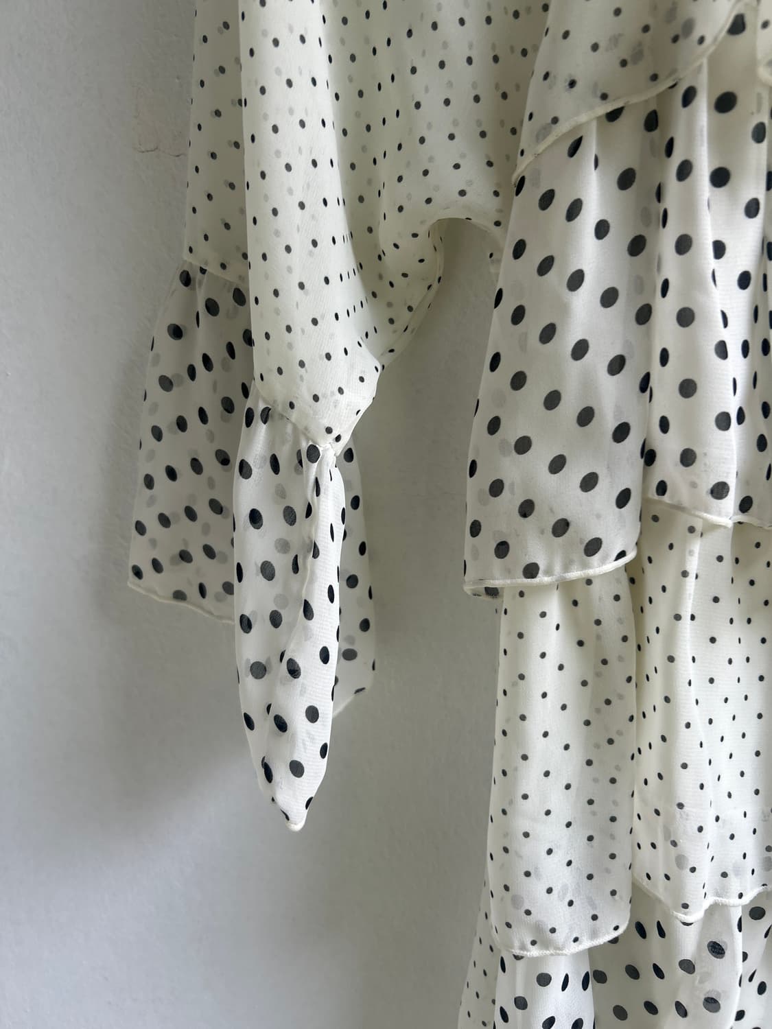 땡땡이 블라우스  상품이미지3