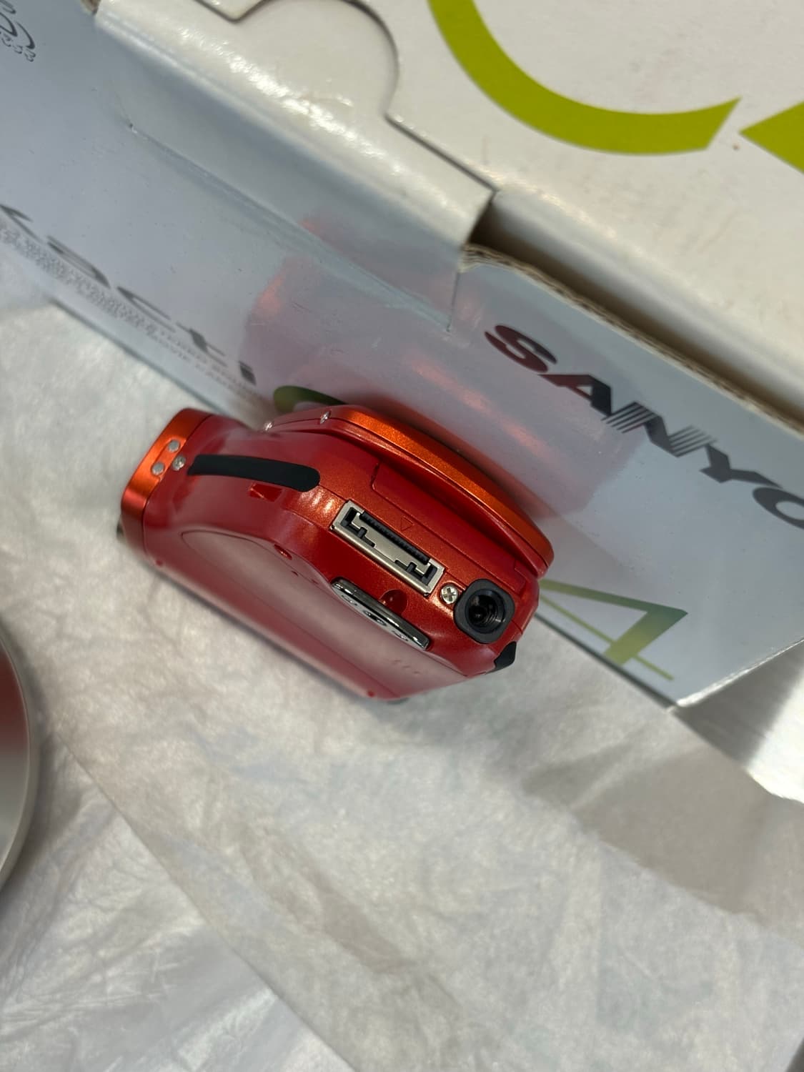 미사용신품급/풀박)산요 작티 DMX-C4 오렌지 빈티지디카/캠코더 상품이미지7