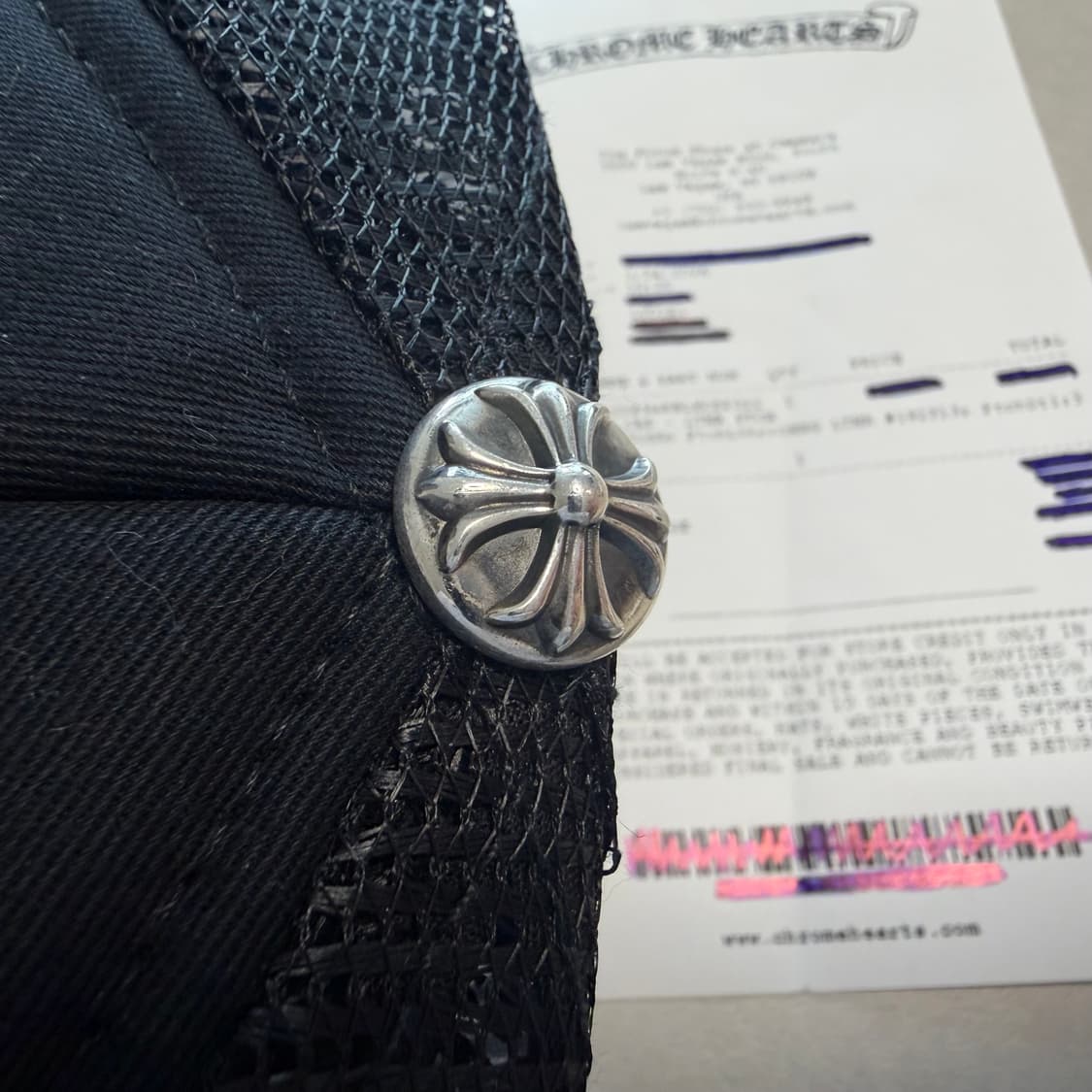 [새상품] 크롬하츠 세메터리 트러커 오렌지/블랙 상품이미지2