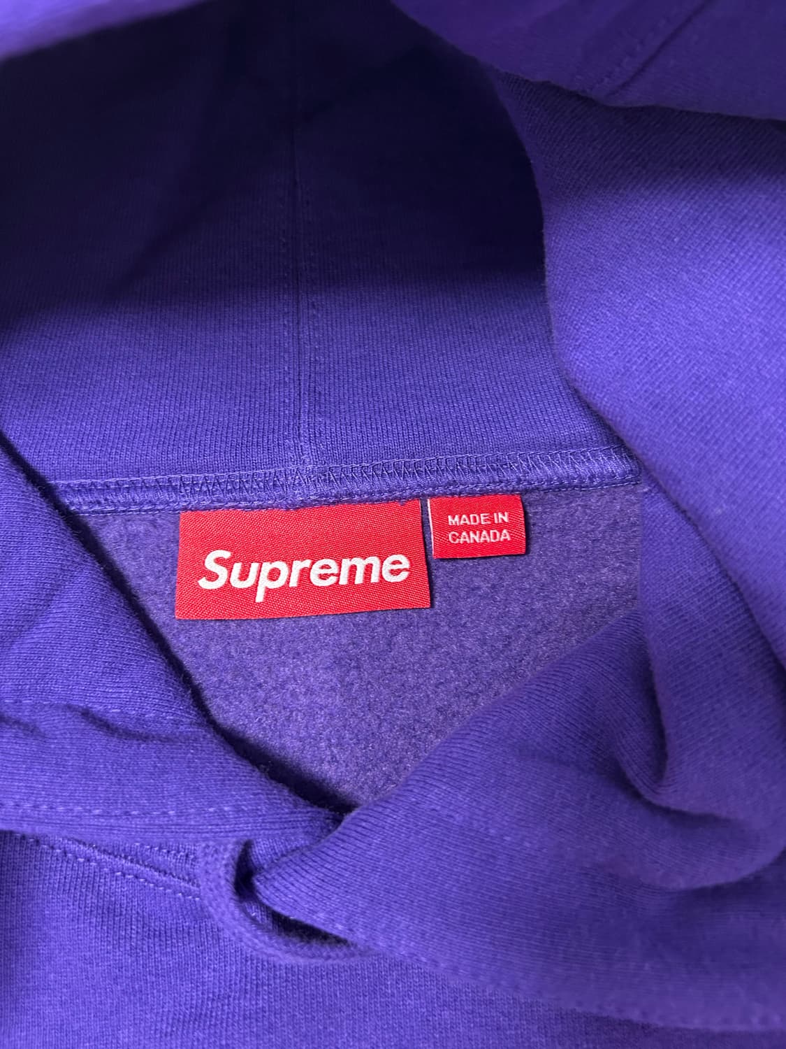 (L) 슈프림 클래식로고 서울 샵 후드 - 25fw 상품이미지4