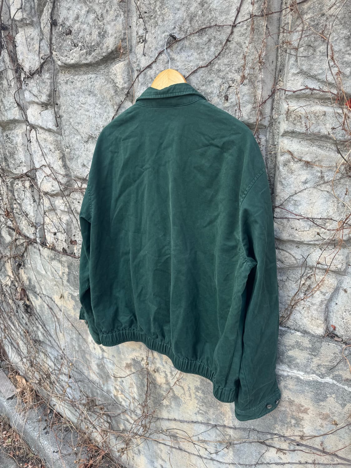 폴로 랄프로렌 빈티지 체크안감 바라쿠타 스윙톱 자켓 그린 L 상품이미지4