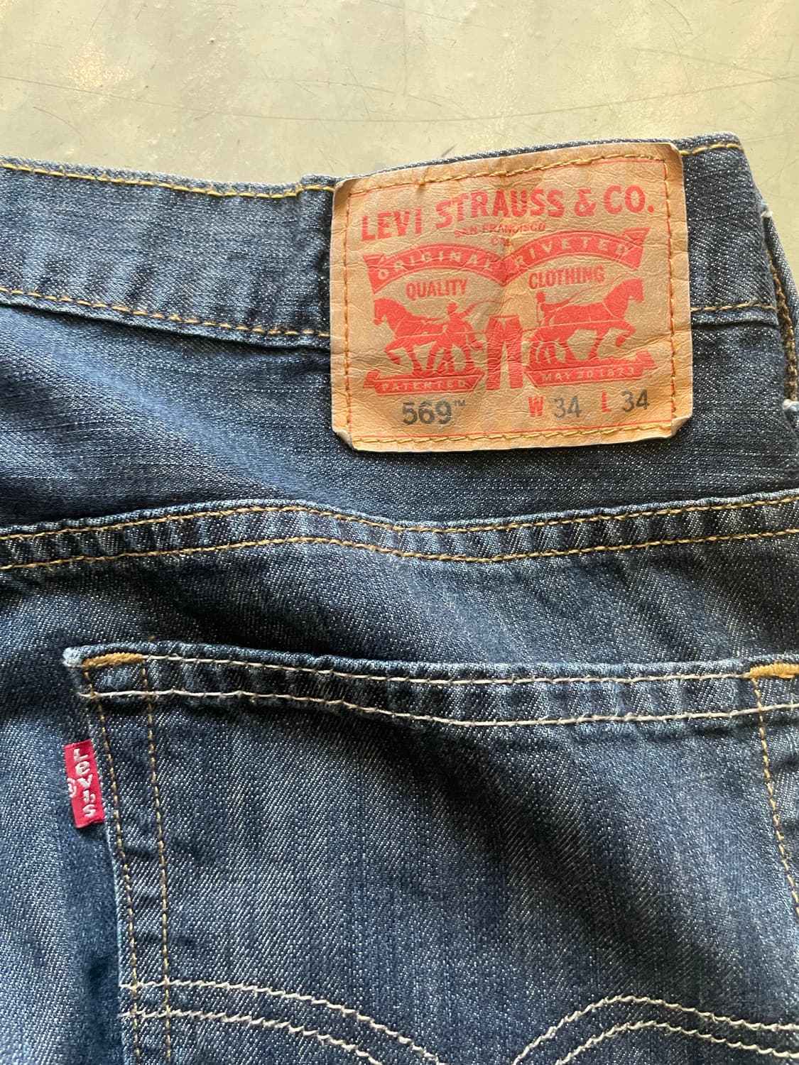 리바이스 569 34x34 상품이미지6