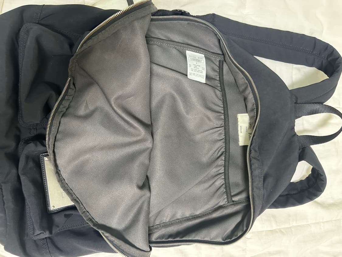 마뗑킴 카고 올 데이 백팩 블랙 상품이미지4