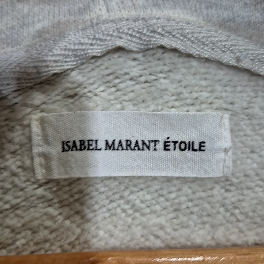 이자벨마랑 빅로고 후드티 상품이미지3