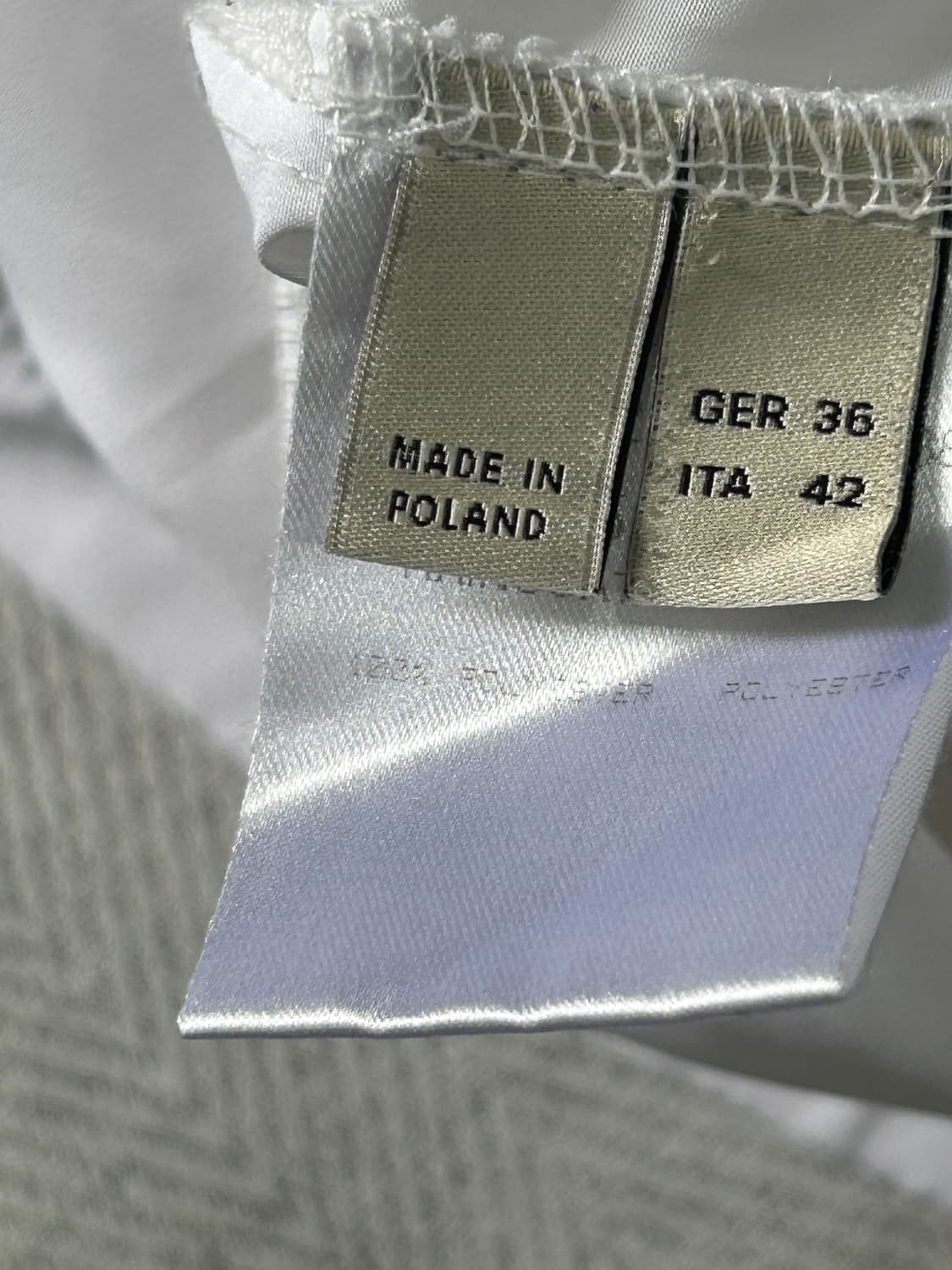 아이그너 Aigner 화이트 바람막이 벨티드 자켓  상품이미지7