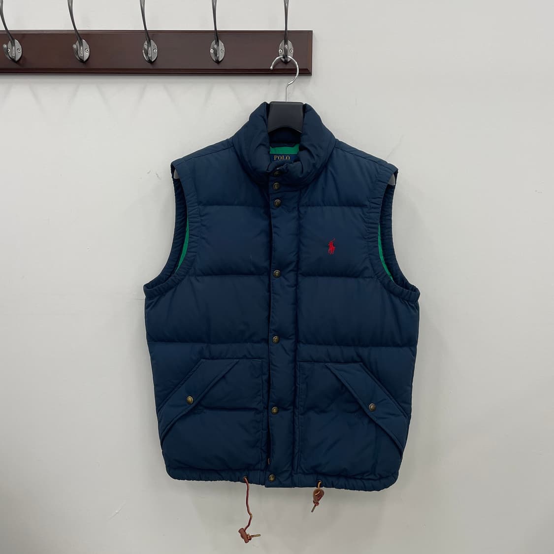 폴로 랄프로렌 네이비 오리털 패딩 조끼 상품이미지1