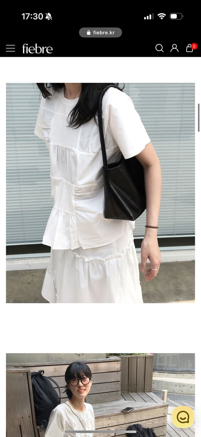 피에브레 패치워크 반팔 상품이미지1