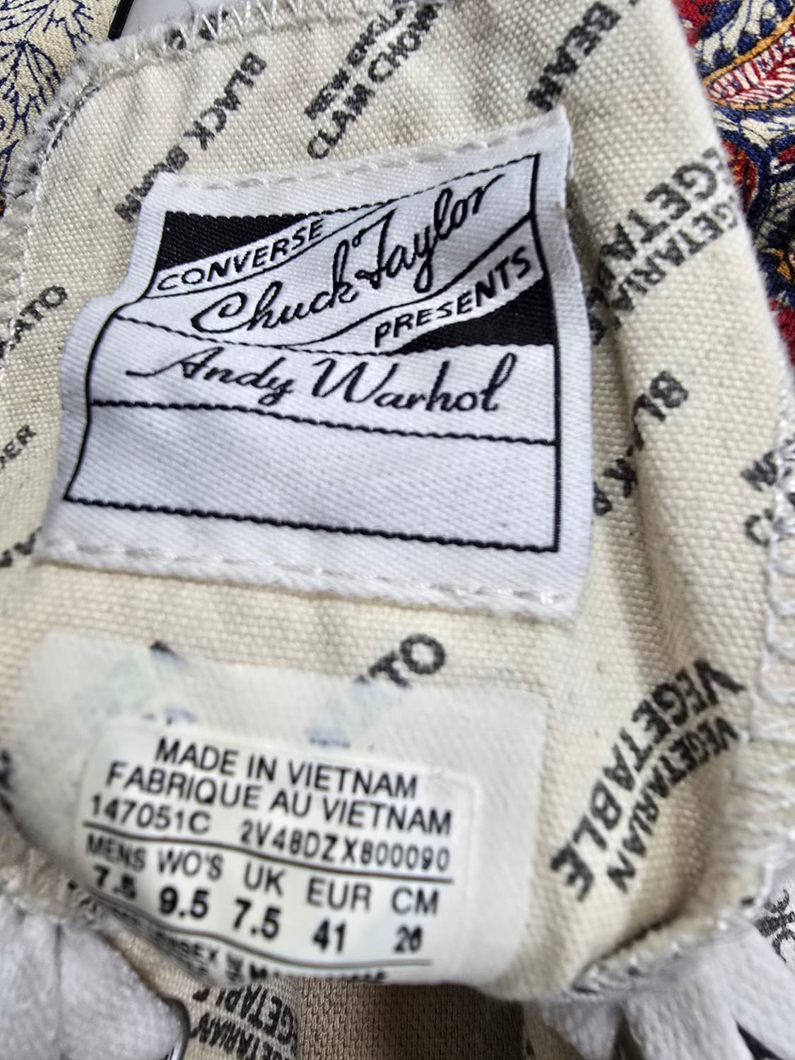 컨버스 앤디워홀 하이탑 (1520) 상품이미지6
