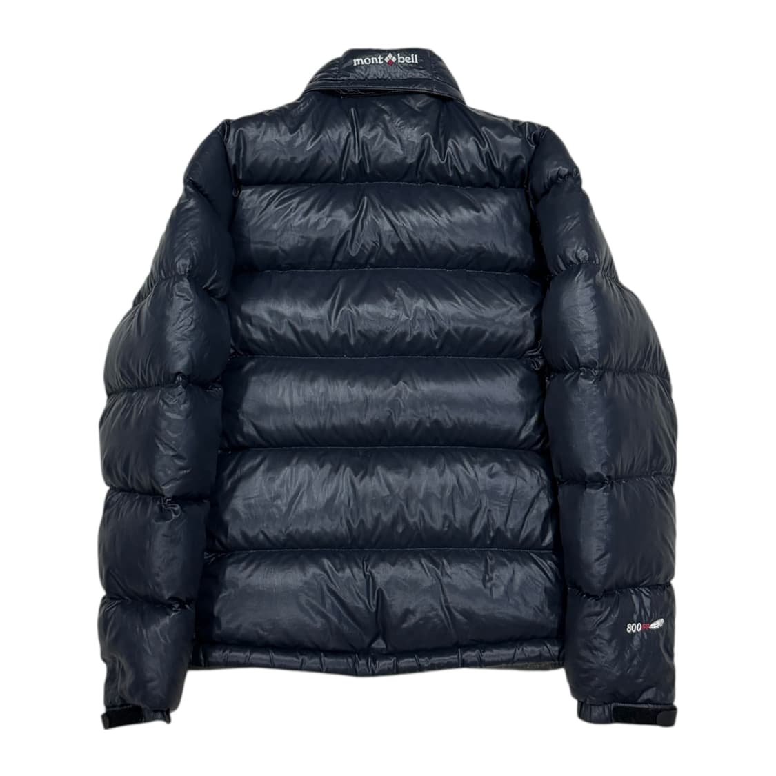 몽벨 빈티지 퍼텍스 EX800 우먼 딱붙핏 네이비 경량패딩 자켓 S 상품이미지3