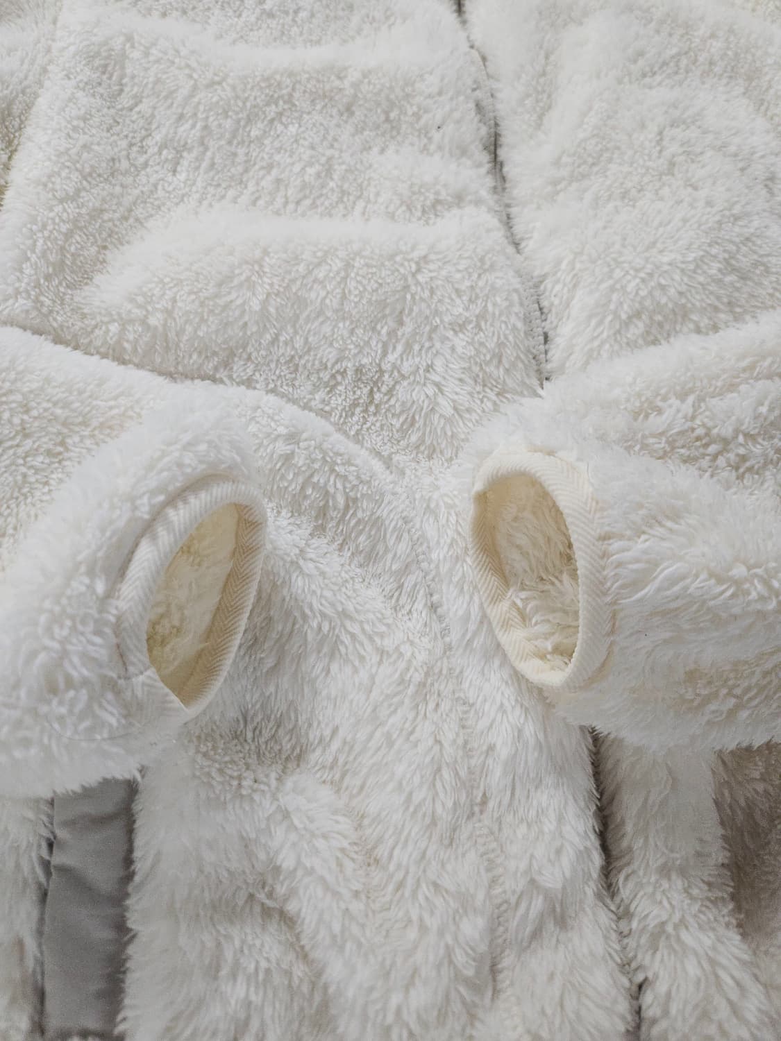 블랙야크 뽀글이 플리스 자켓 아이보리  85 상품이미지3