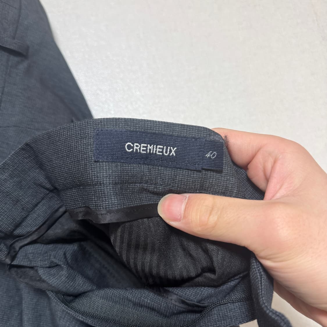 CREMIEUX 남성 정장 세트 (새상품) 상품이미지6