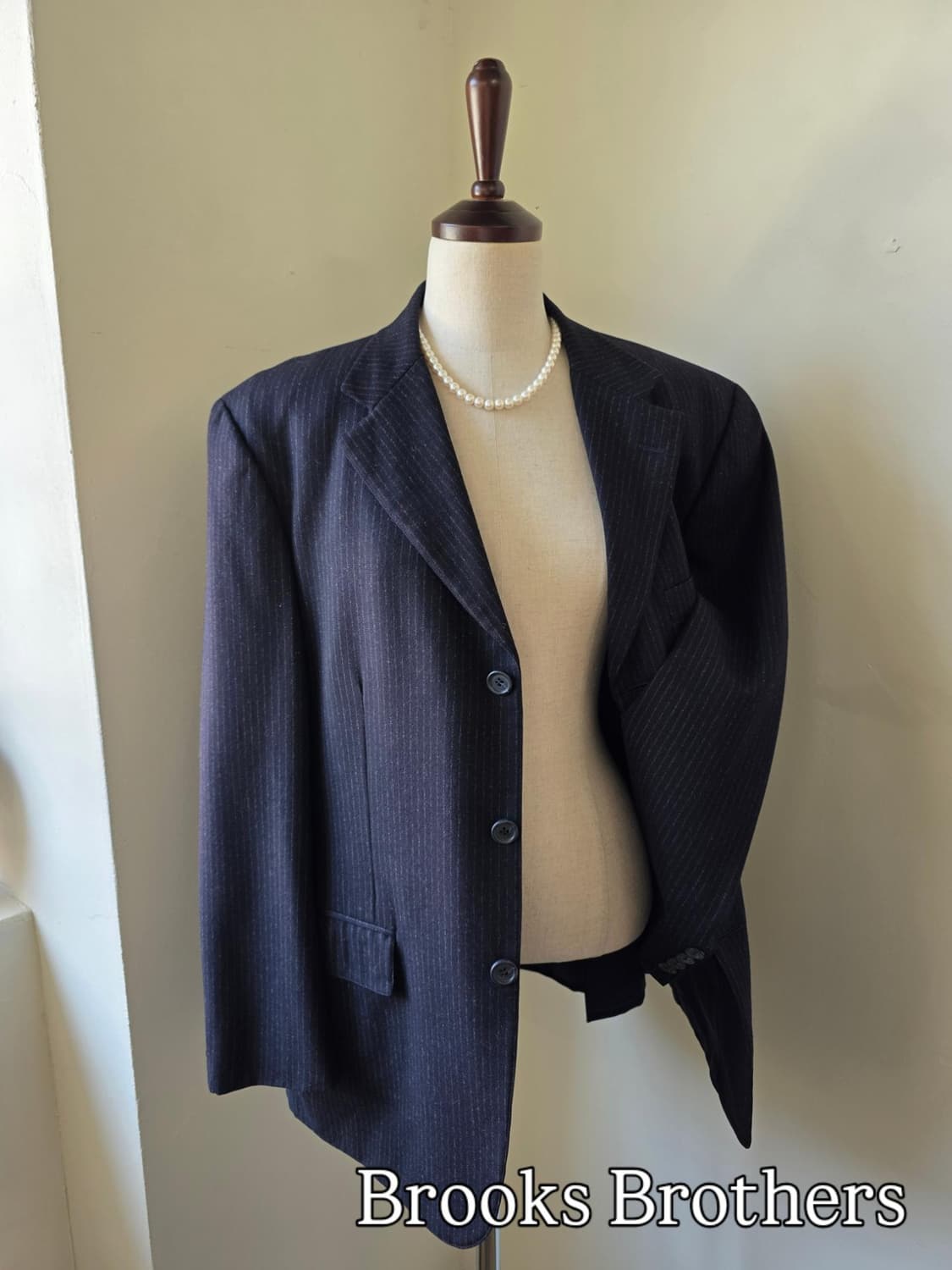 브룩스브라더스 스트라이프 남성 자켓 상품이미지1