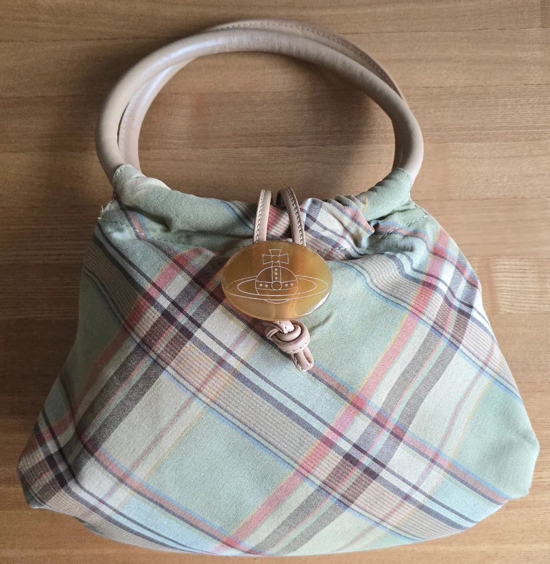 Vivienne Westwood 체크프린트 백 상품이미지2