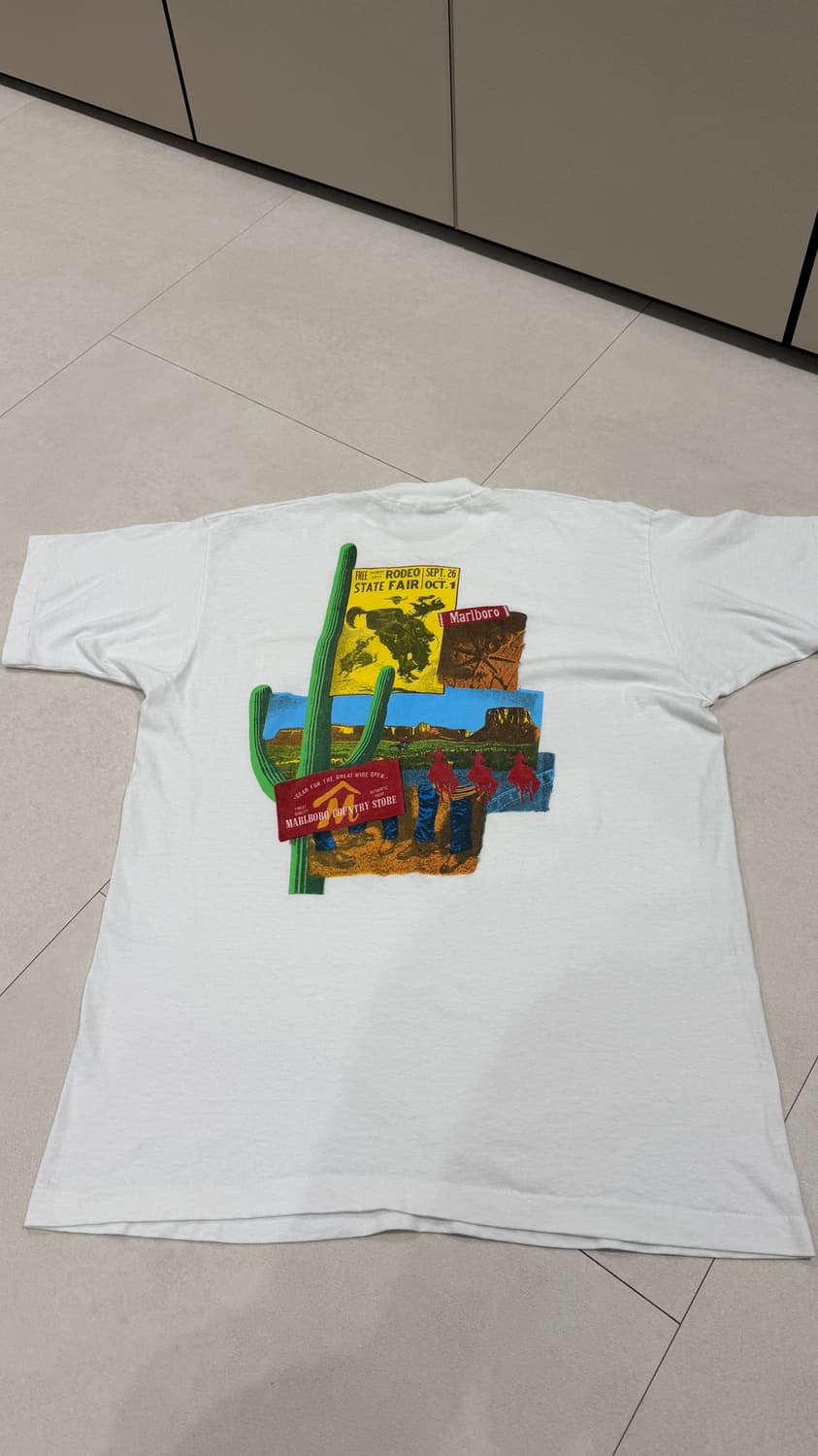 90s 말보로 로데오 티셔츠 XL 상품이미지2