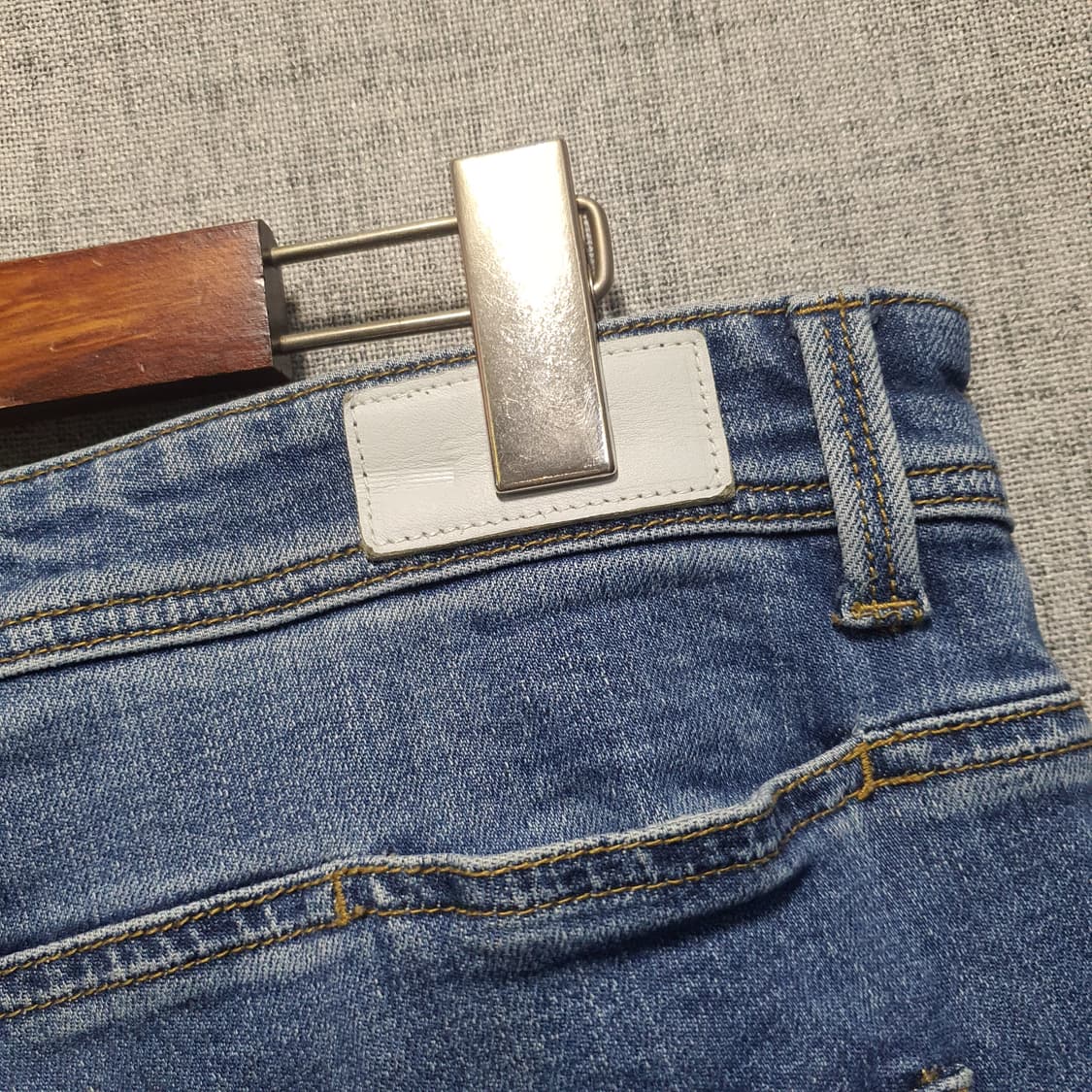 에피그램 데님 청바지 블루 데미지진  상품이미지4