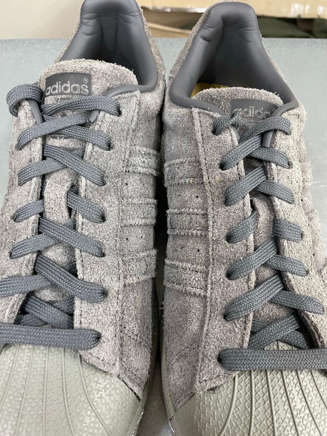 아디다스 슈퍼스타 그레이 유틸리티 블랙 260 상품이미지6