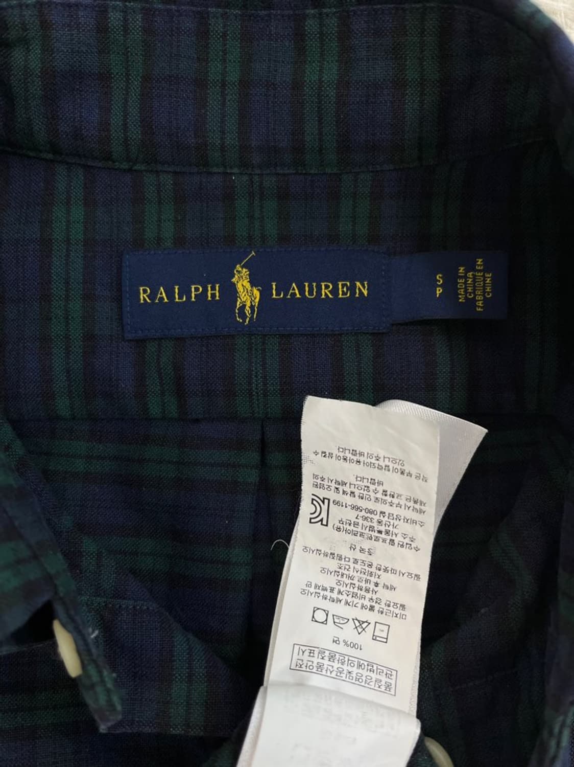 폴로 랄프 로렌 체크 셔츠/#3316 상품이미지5