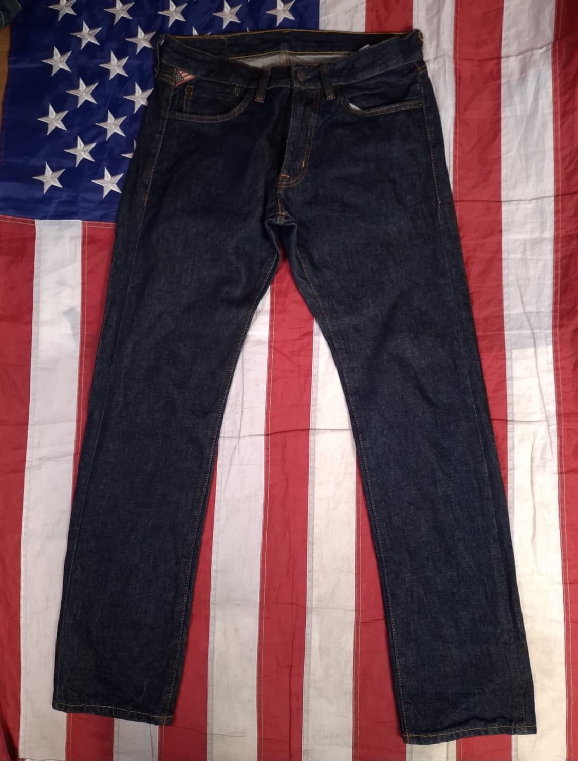 오리지날 폴로 데님앤서플라이 성조기 데님진 상품이미지4