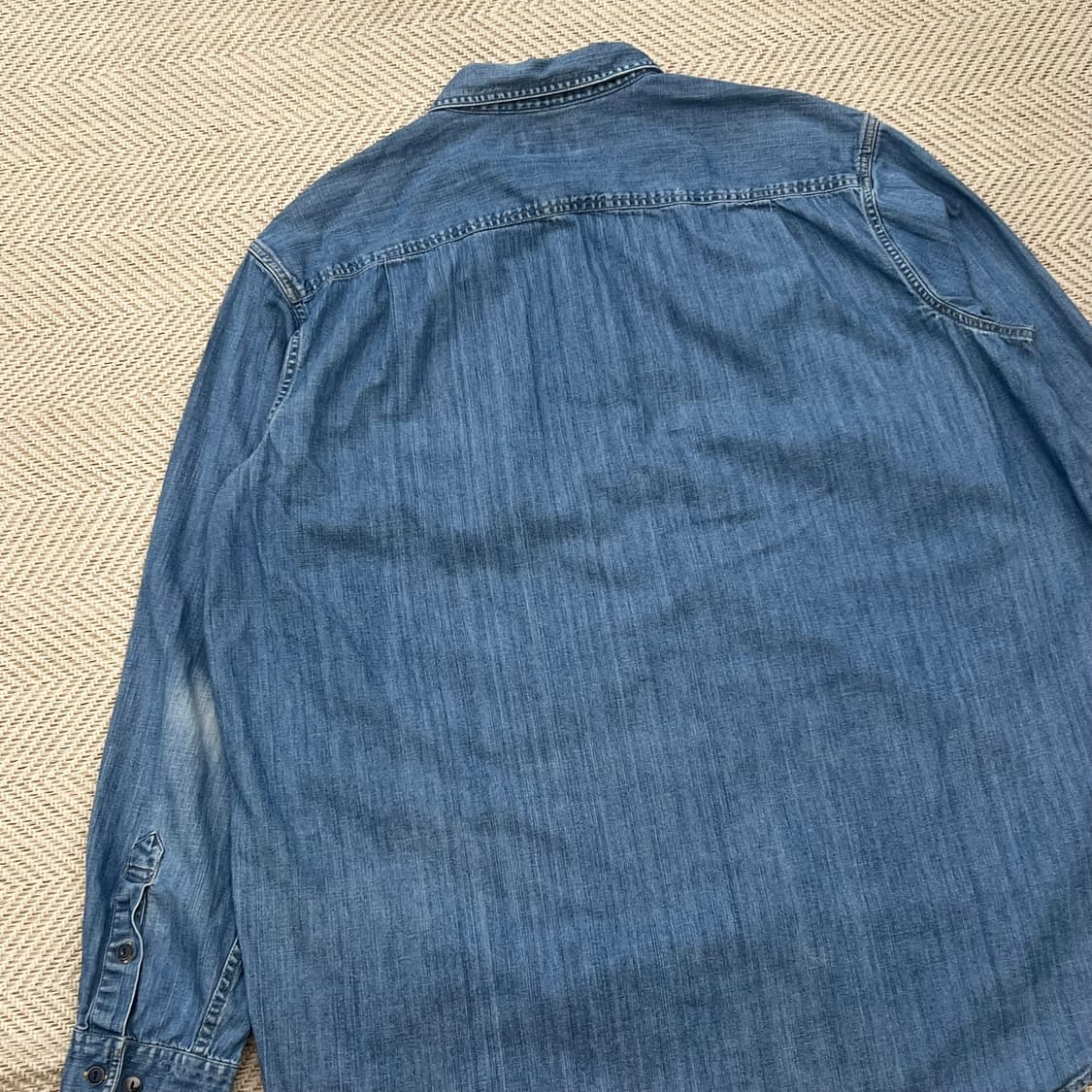 엘엘빈 데님셔츠 r2424 상품이미지4