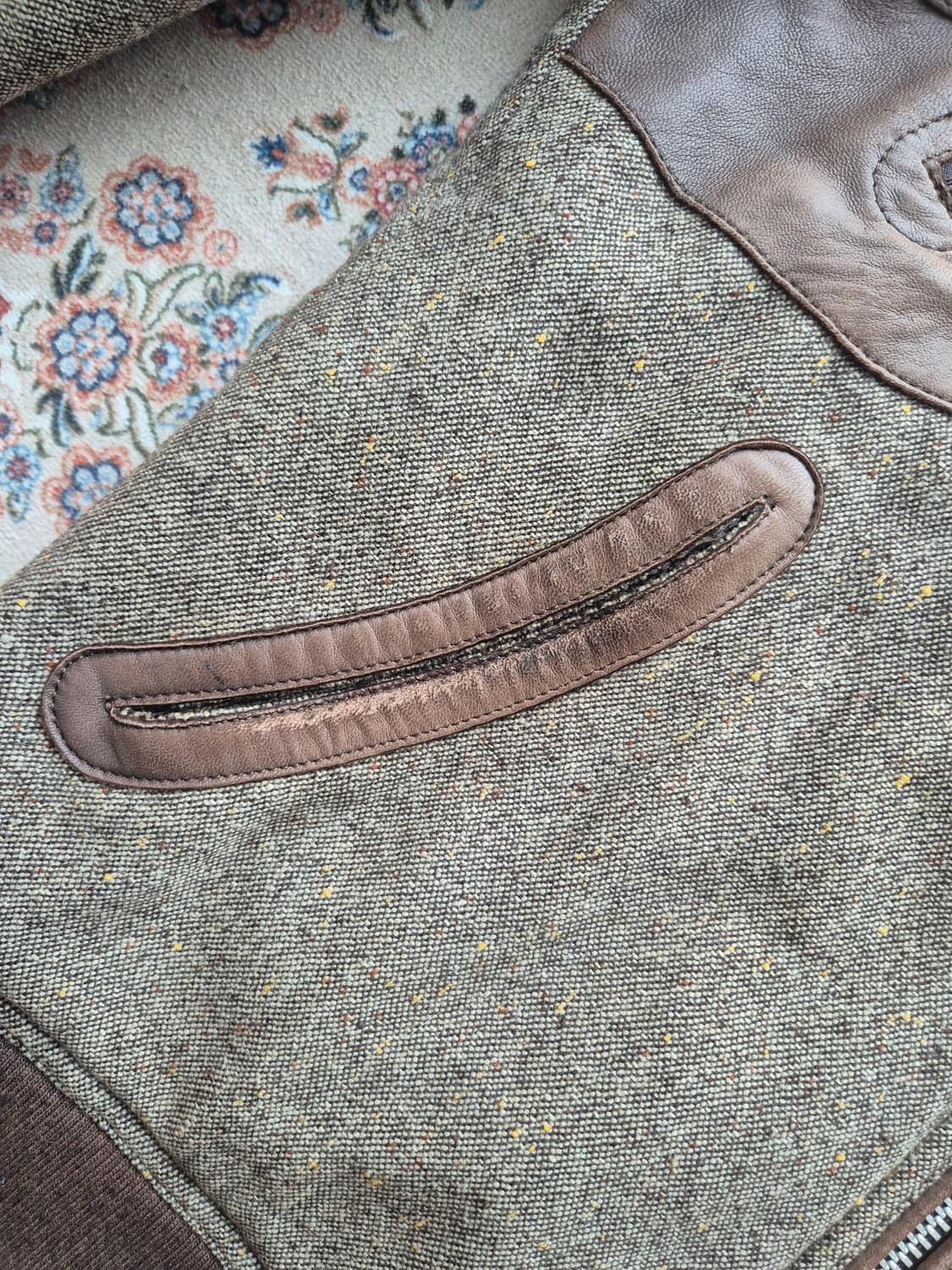 버버리 블랙라벨 울 혼방 블루종 상품이미지5