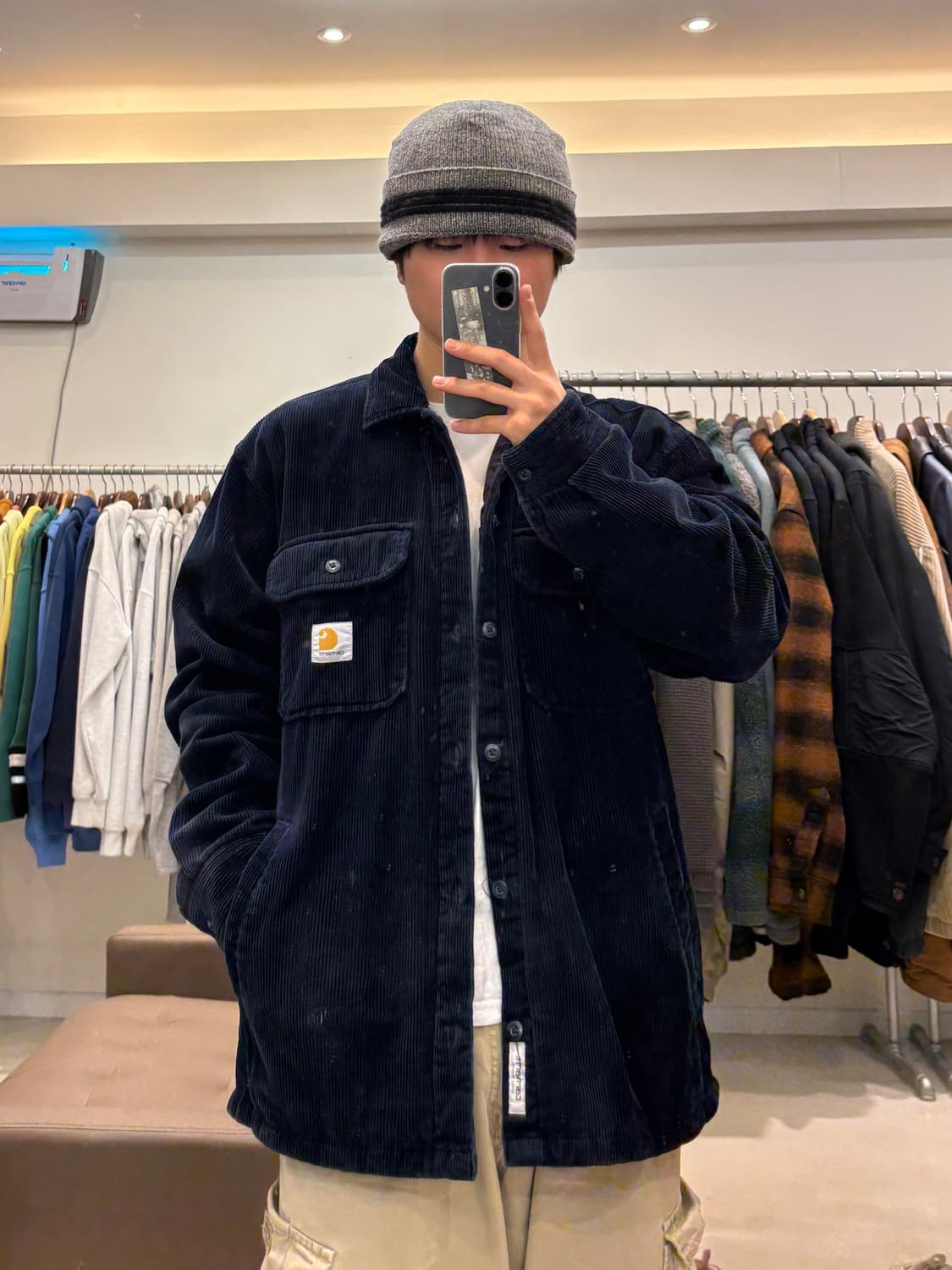 칼하트 WIP 휘트섬 코듀로이 셔츠 자켓 상품이미지6