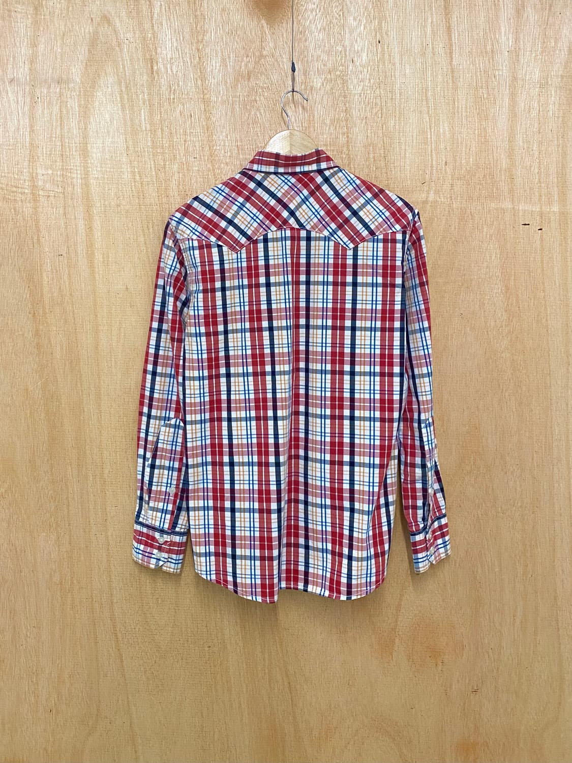 LEE madras check western shirts 마드라스 웨스턴 상품이미지2