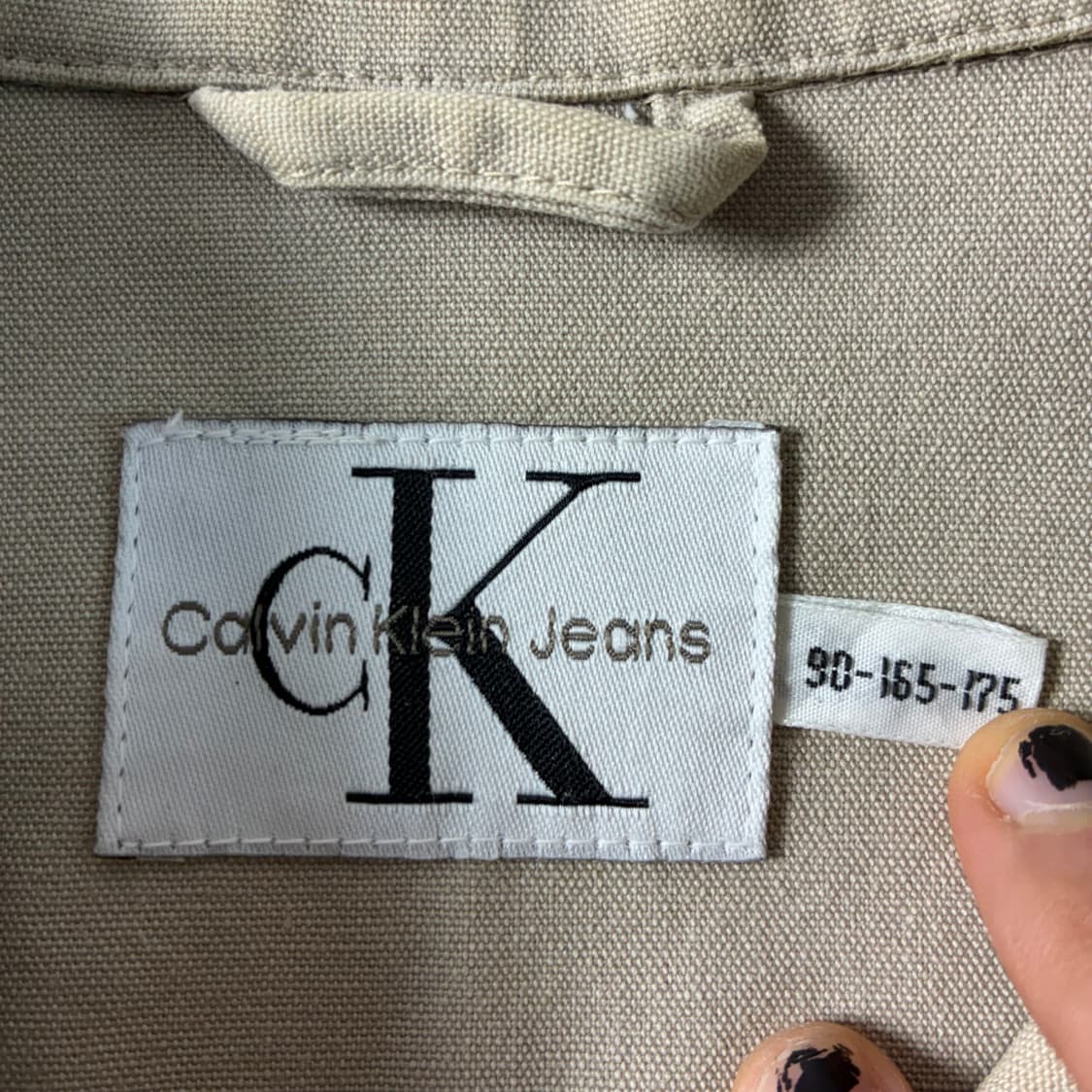 Calvin klein  캘빈 클라인 캐주얼 코튼 초어 자켓  상품이미지5