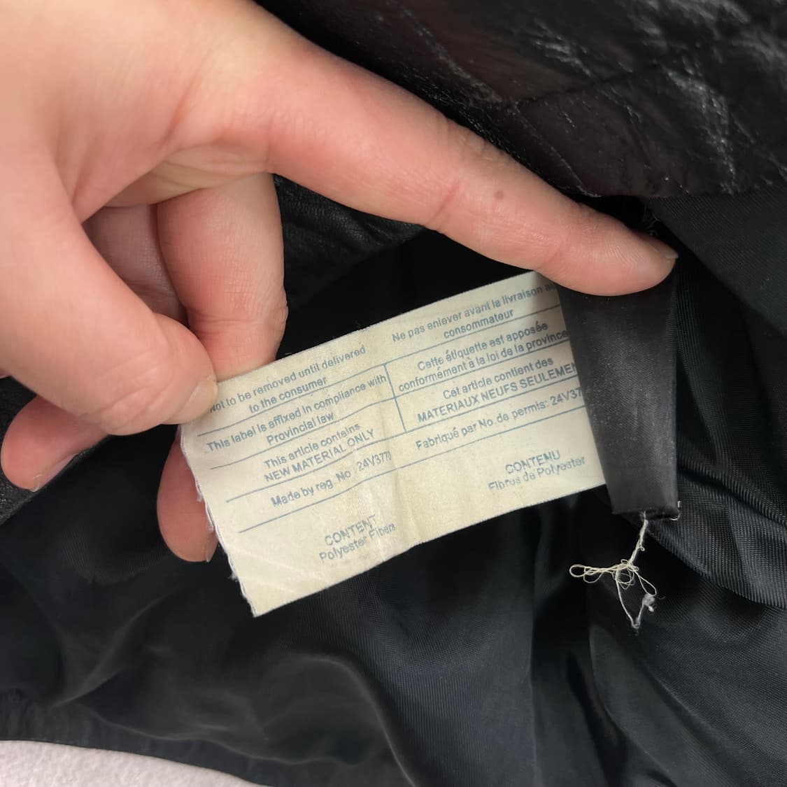 W 100 버버리 90s 램스킨 가죽 자켓 상품이미지10