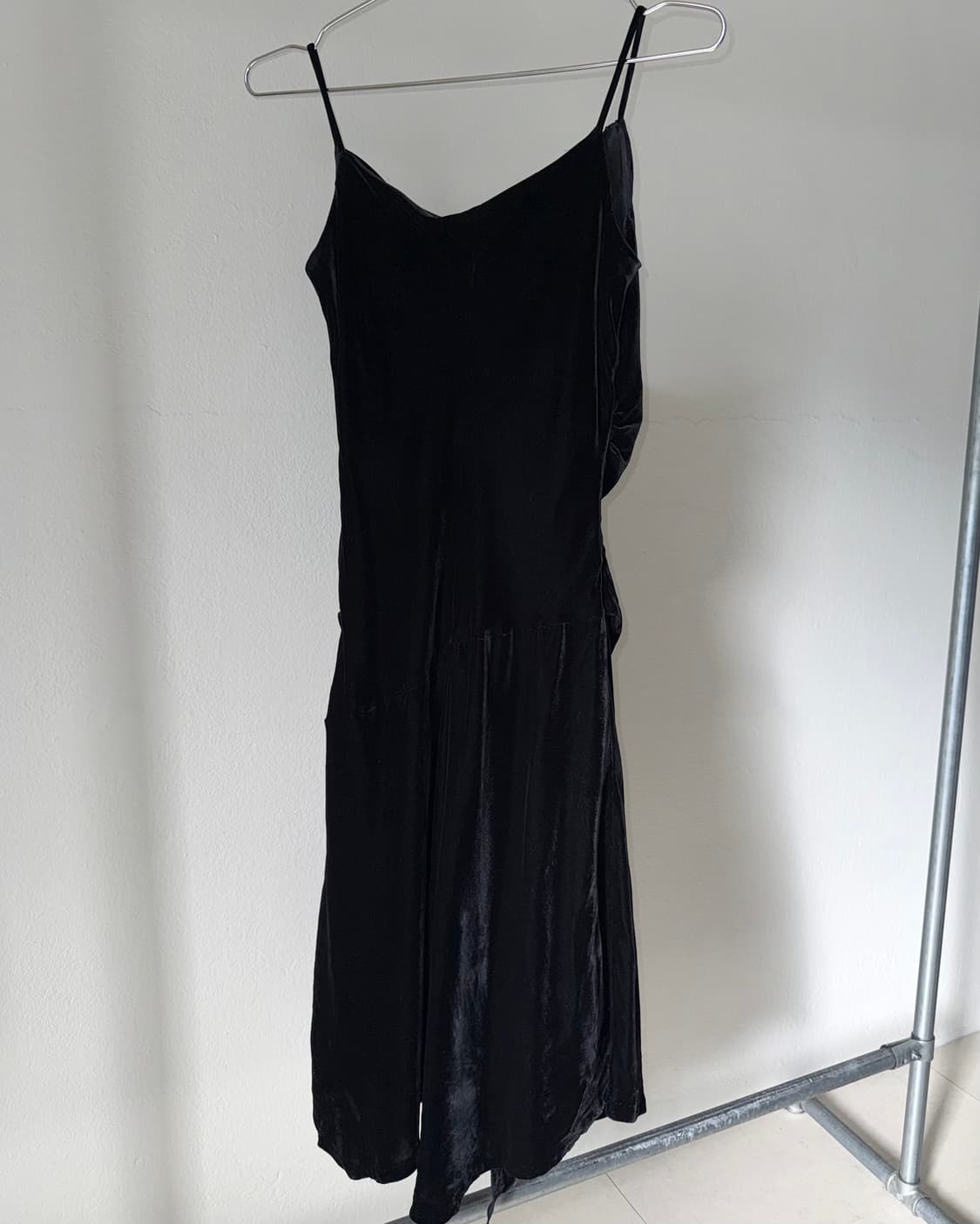 빈티지 벨벳 프릴 원피스 상품이미지6