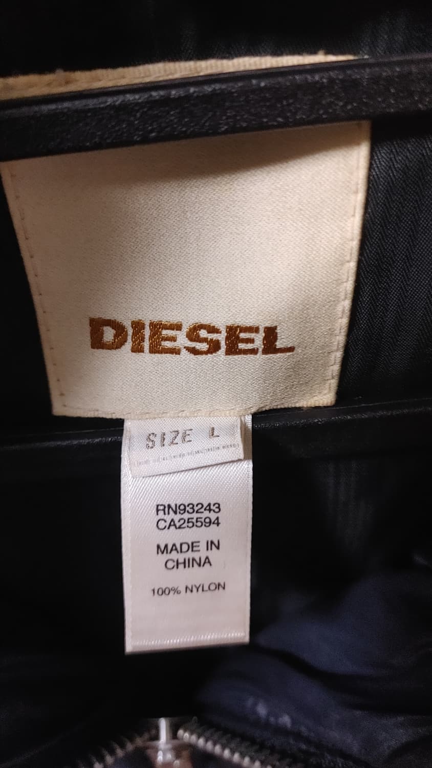 디젤 경량 패딩 L 상품이미지3