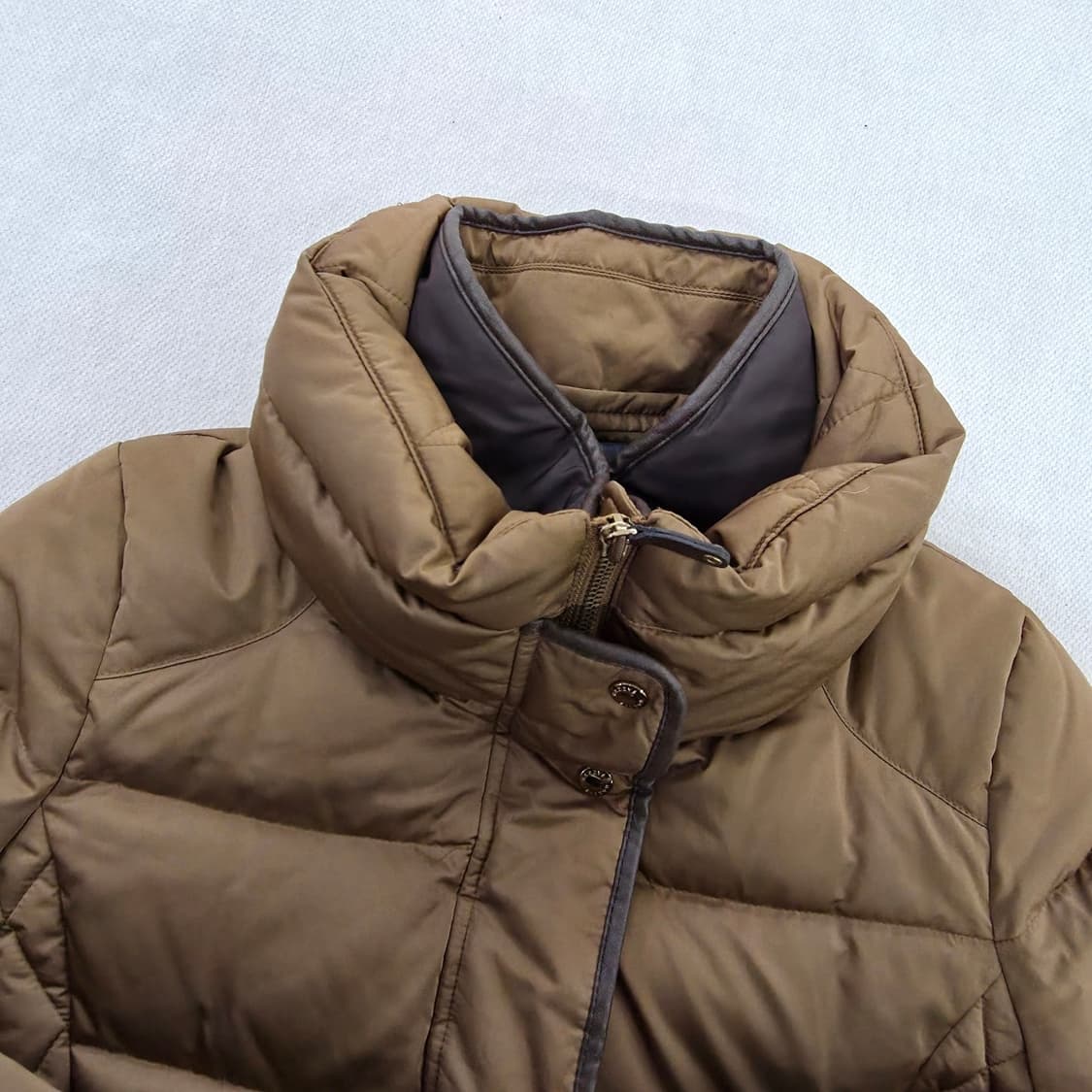 [85] 헤지스 여성 집업 덕다운 패딩 점퍼 1230J 상품이미지2