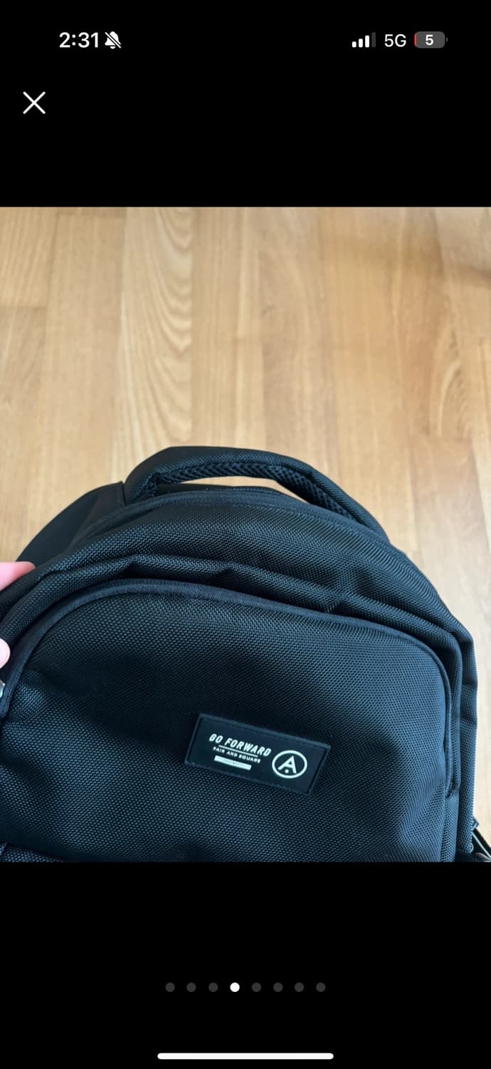 상태최상) 검정 백팩 상품이미지4