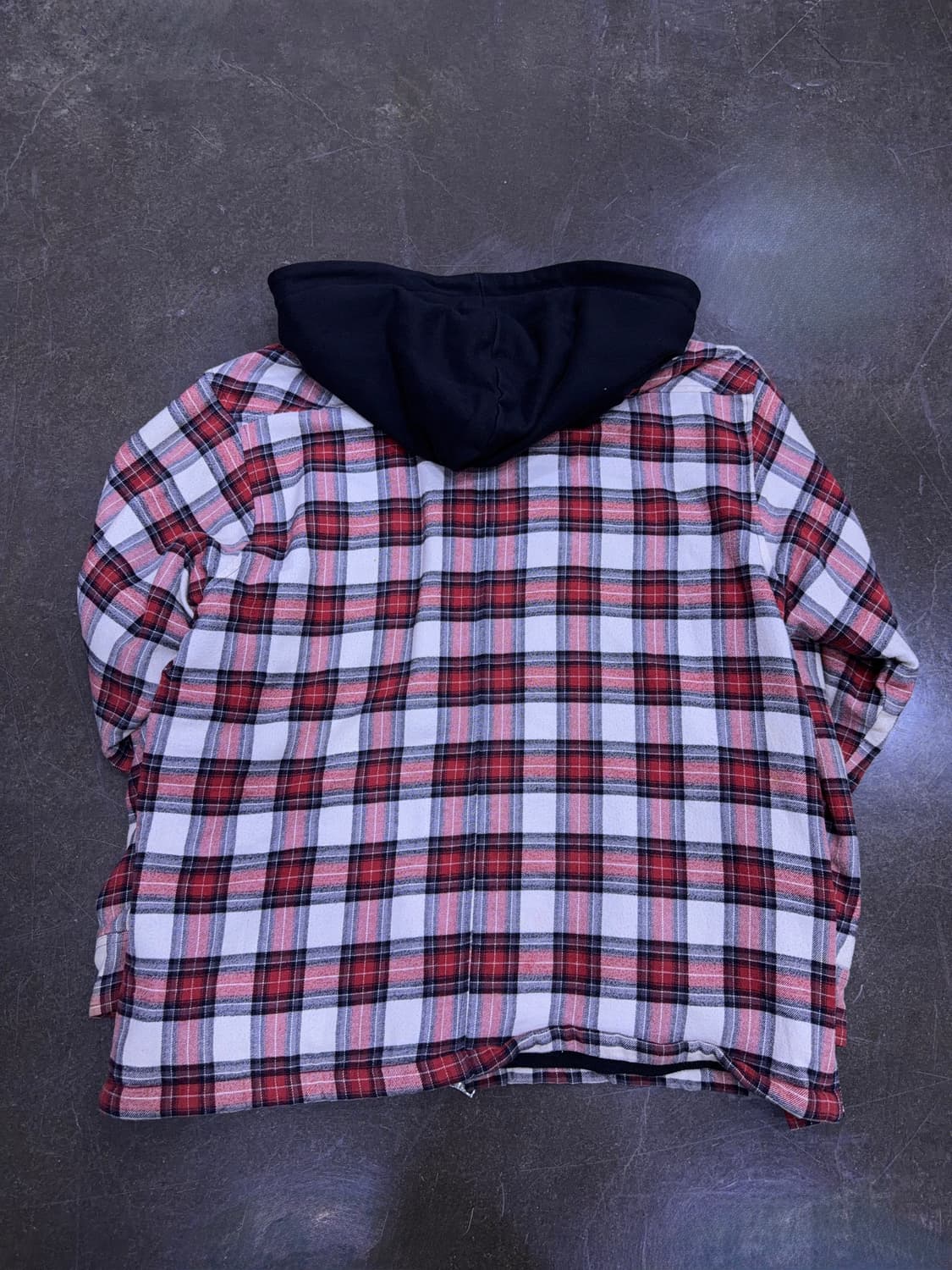 피어오브갓 3rd 체크 포켓 2way 후드집업 자켓 M 상품이미지2