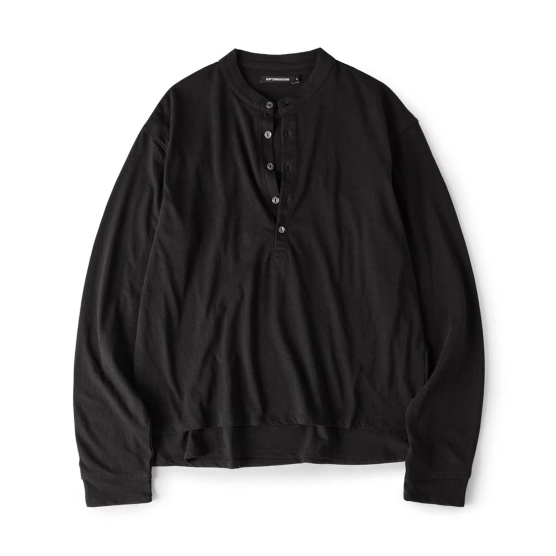 [4] 해칭룸 듀얼 프론트 티 블랙 상품이미지1