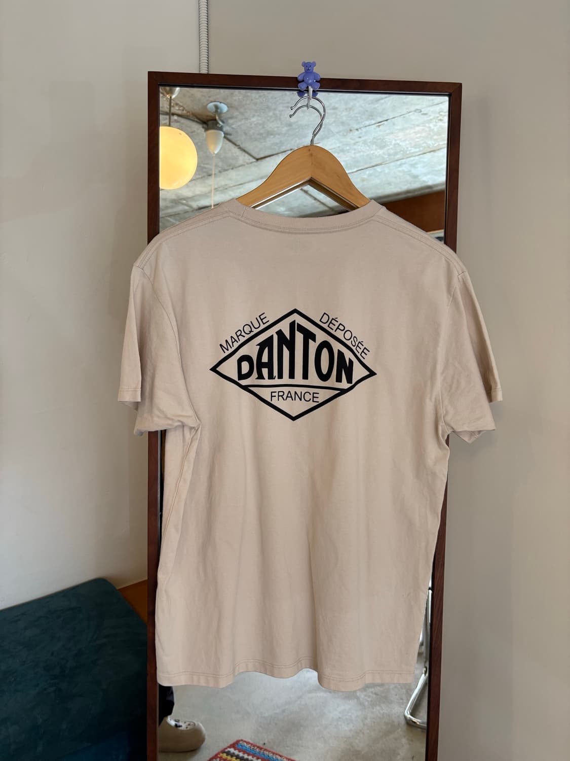 Danton 단톤 반팔 티셔츠 베이지 상품이미지4
