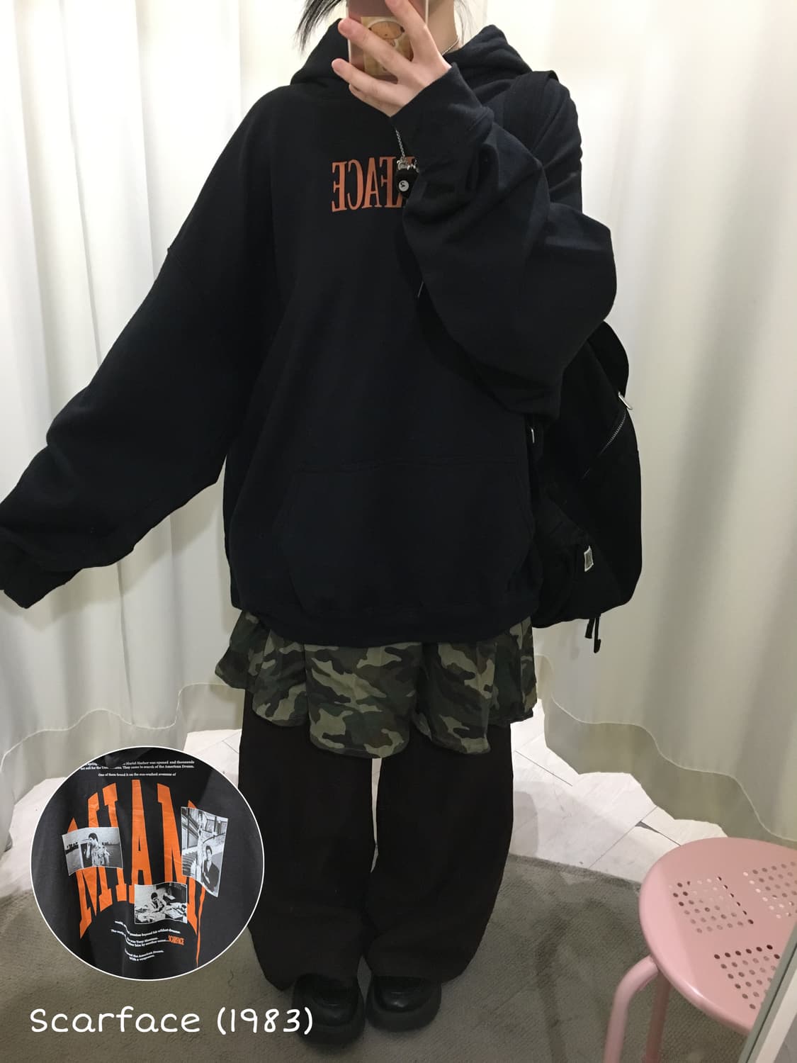 SCARFACE(1983) movie hoodie 상품이미지1